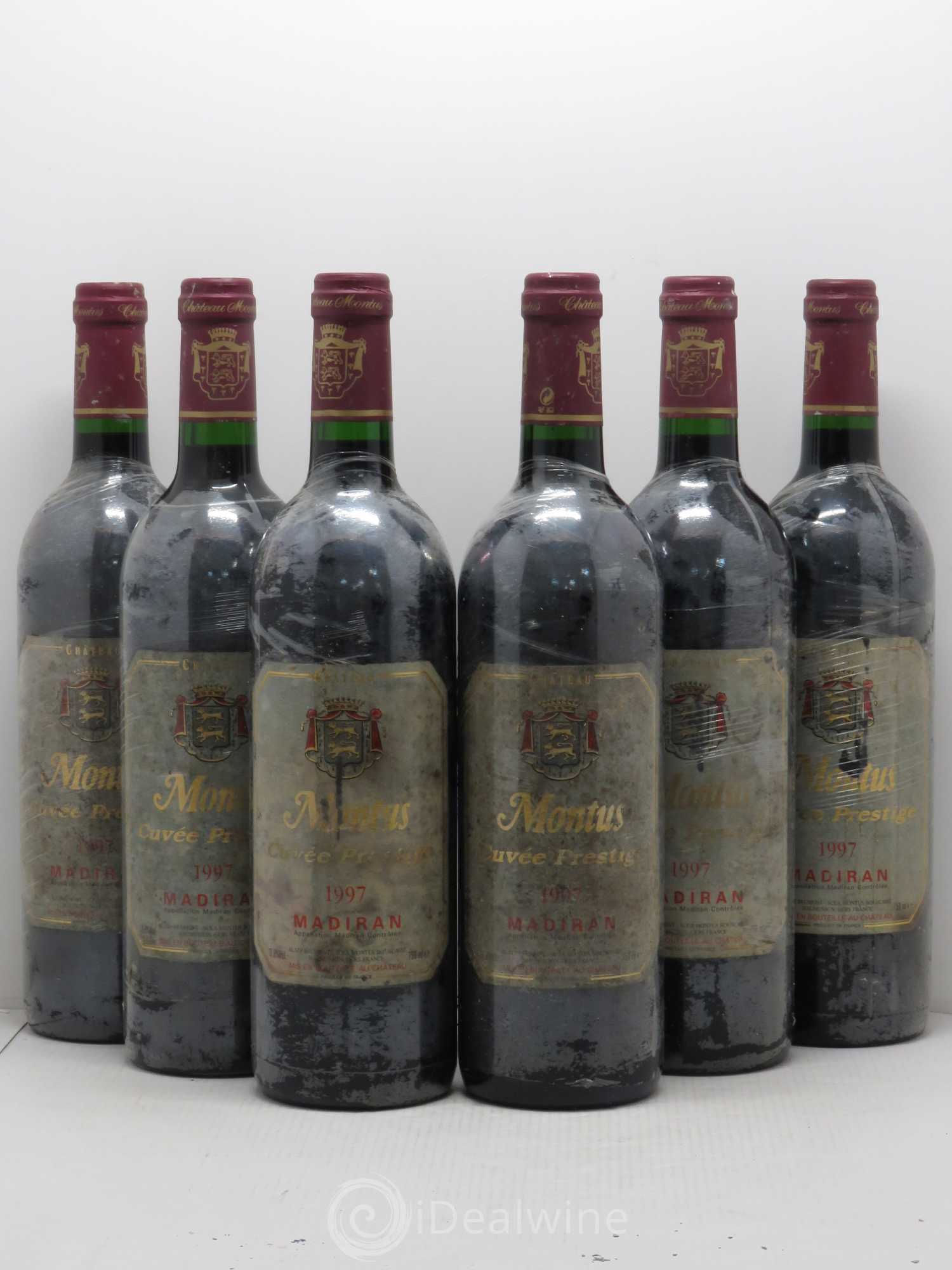 Madiran Château Montus-Prestige Alain Brumont 1997 - Lot de 6 bouteilles - 0