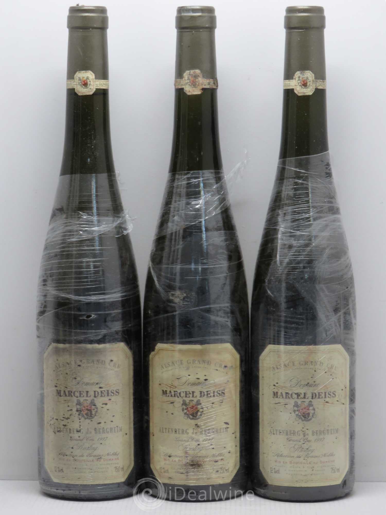 Riesling Grand Cru Marcel Deiss Altenberg De Bergheim (sans prix de réserve) 1997 - Posten von 6 Flaschen - 1