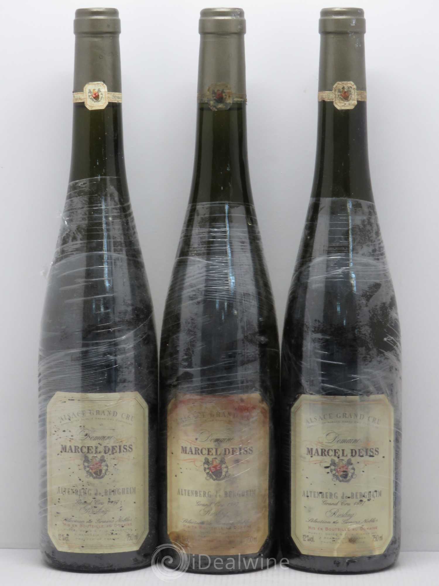 Riesling Grand Cru Marcel Deiss Altenberg De Bergheim (sans prix de réserve) 1997 - Posten von 6 Flaschen - 2