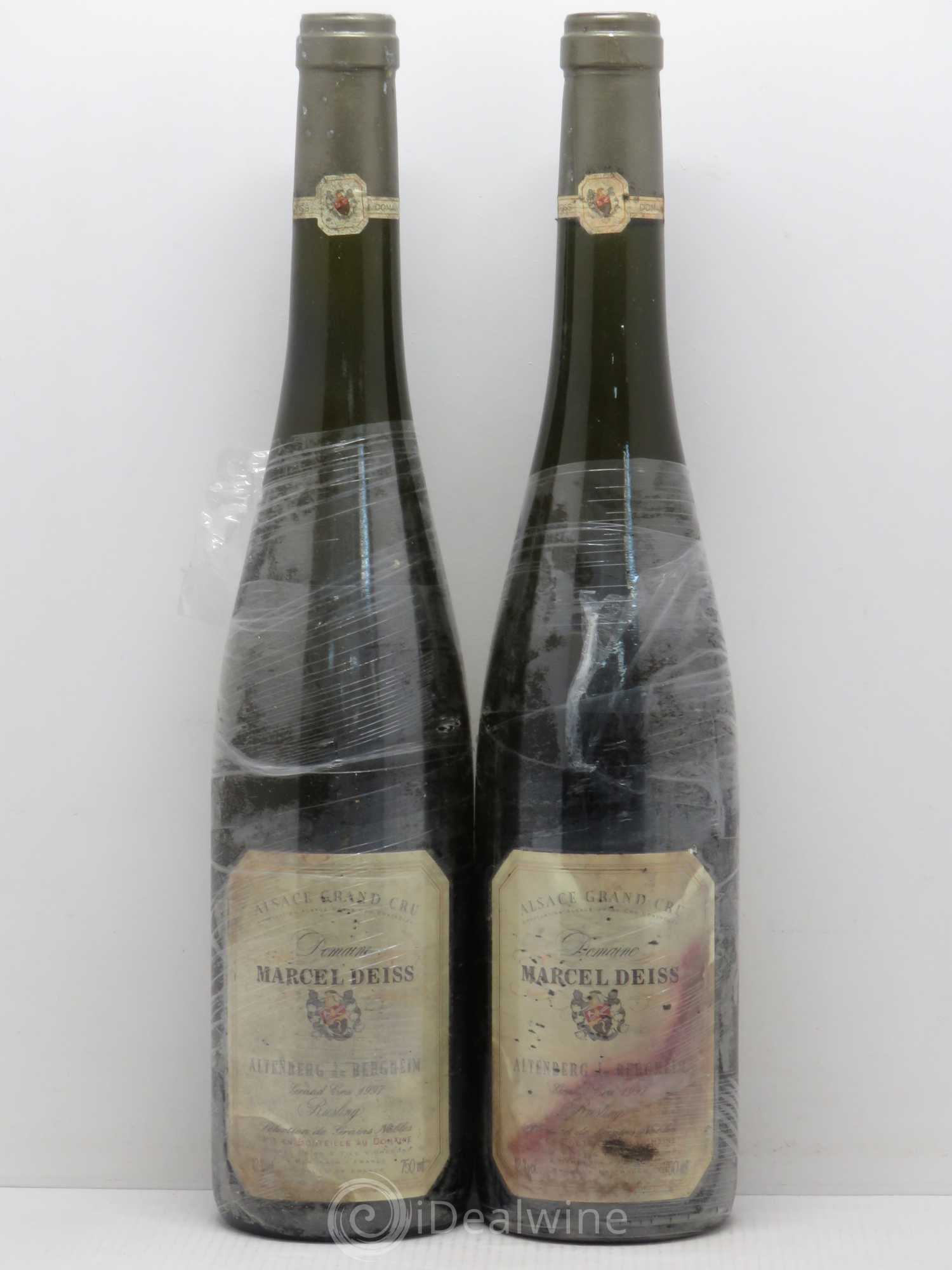 Riesling Grand Cru Marcel Deiss Altenberg De Bergheim (sans prix de réserve) 1997 - Posten von 2 Flaschen - 0