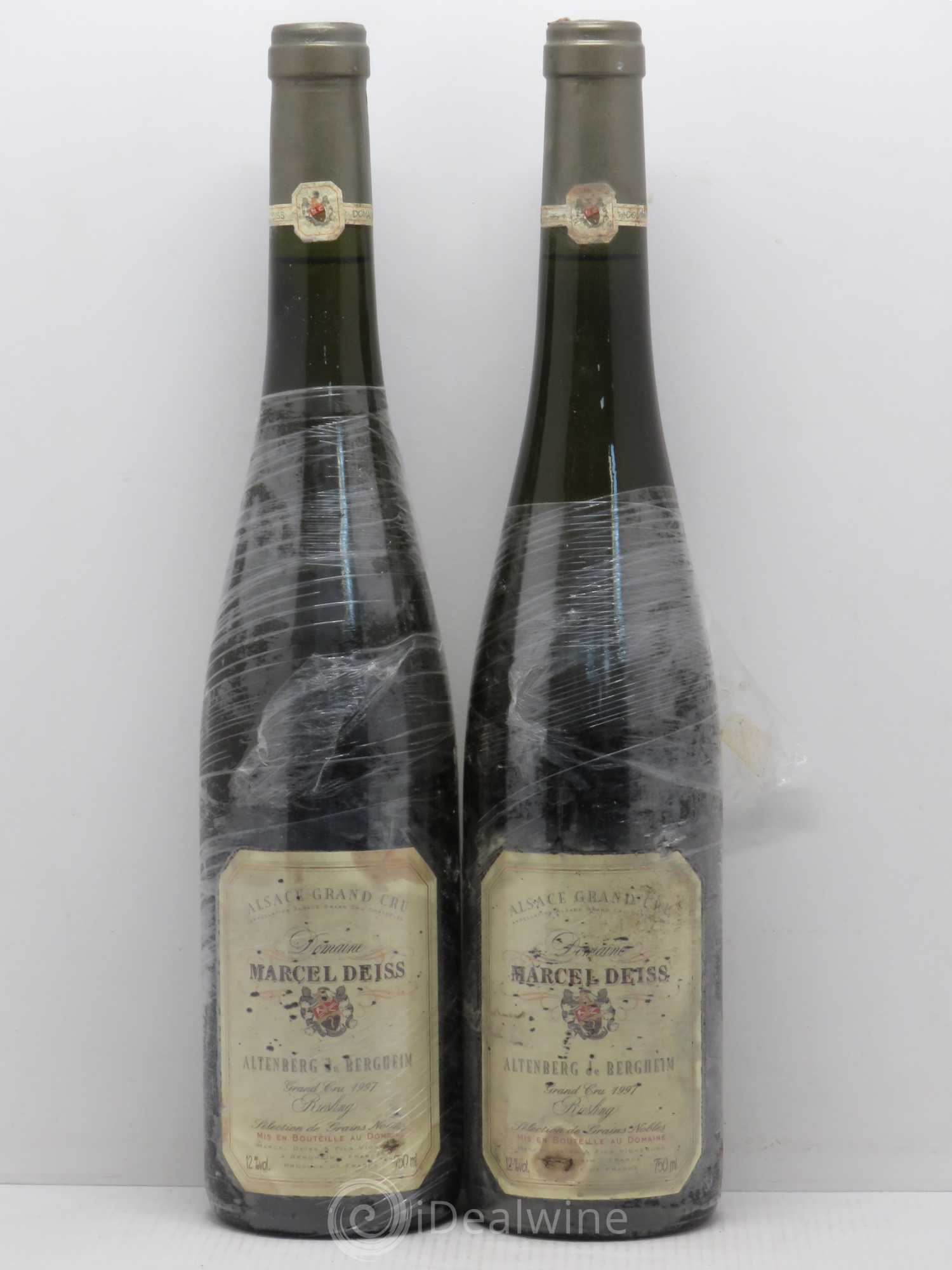 Riesling Grand Cru Marcel Deiss Altenberg De Bergheim (sans prix de réserve) 1997 - Posten von 2 Flaschen - 0