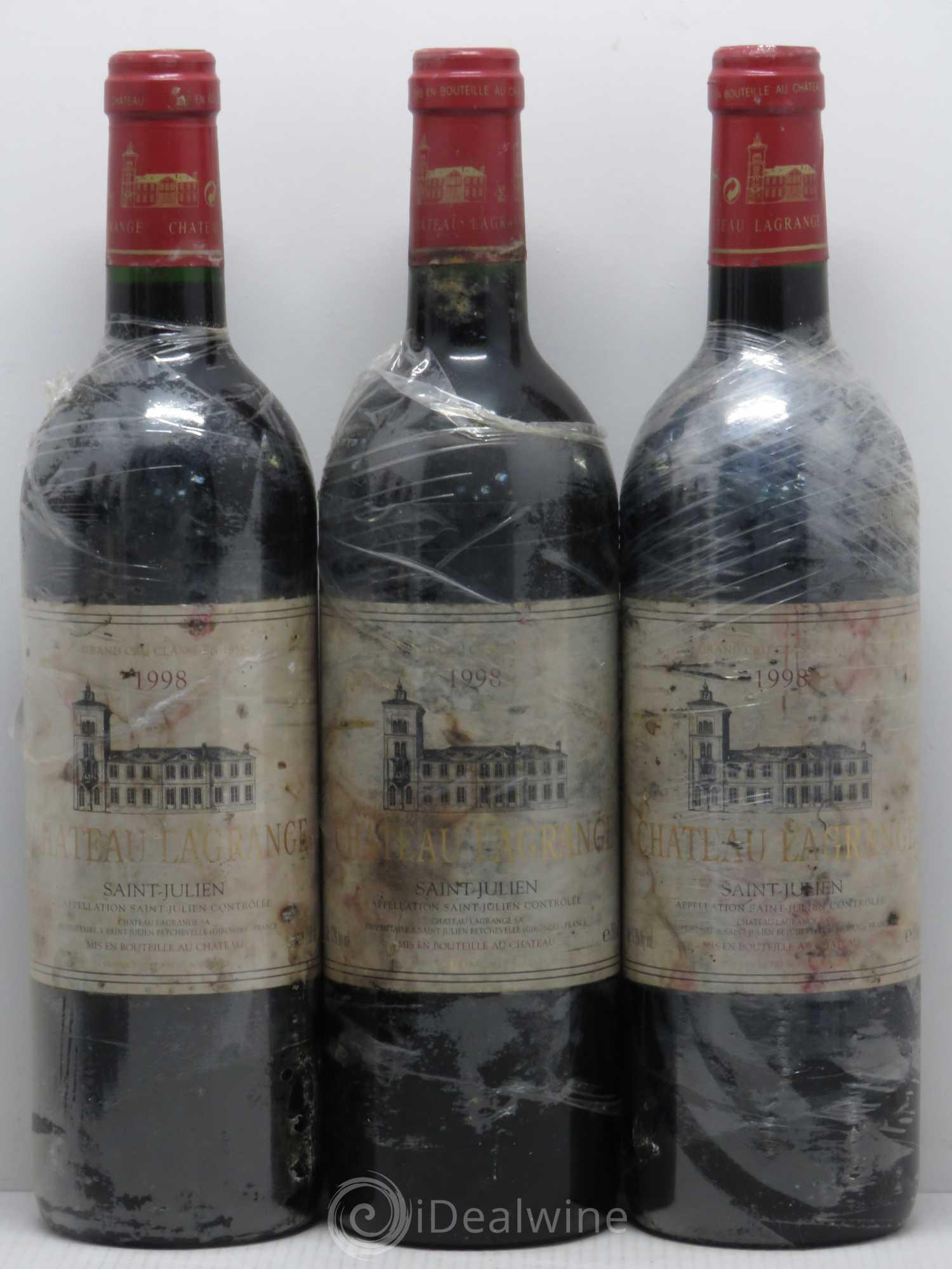 Château Lagrange 3ème Grand Cru Classé 1998 - Lot de 6 bouteilles - 1