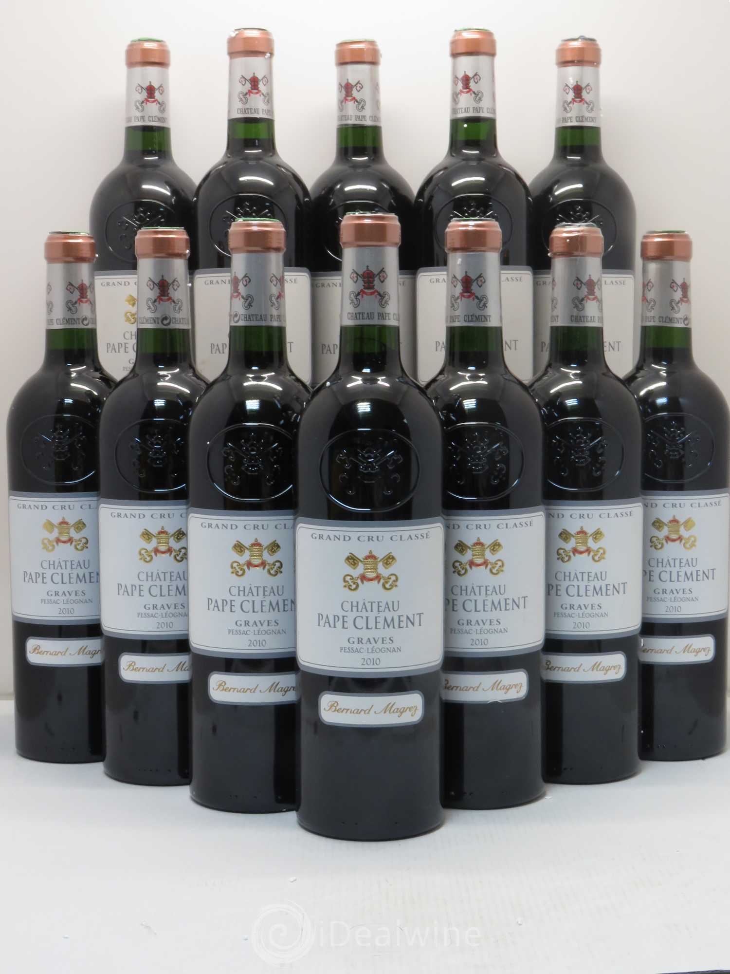 Château Pape Clément Cru Classé de Graves 2010 - Lot de 12 bouteilles - 0