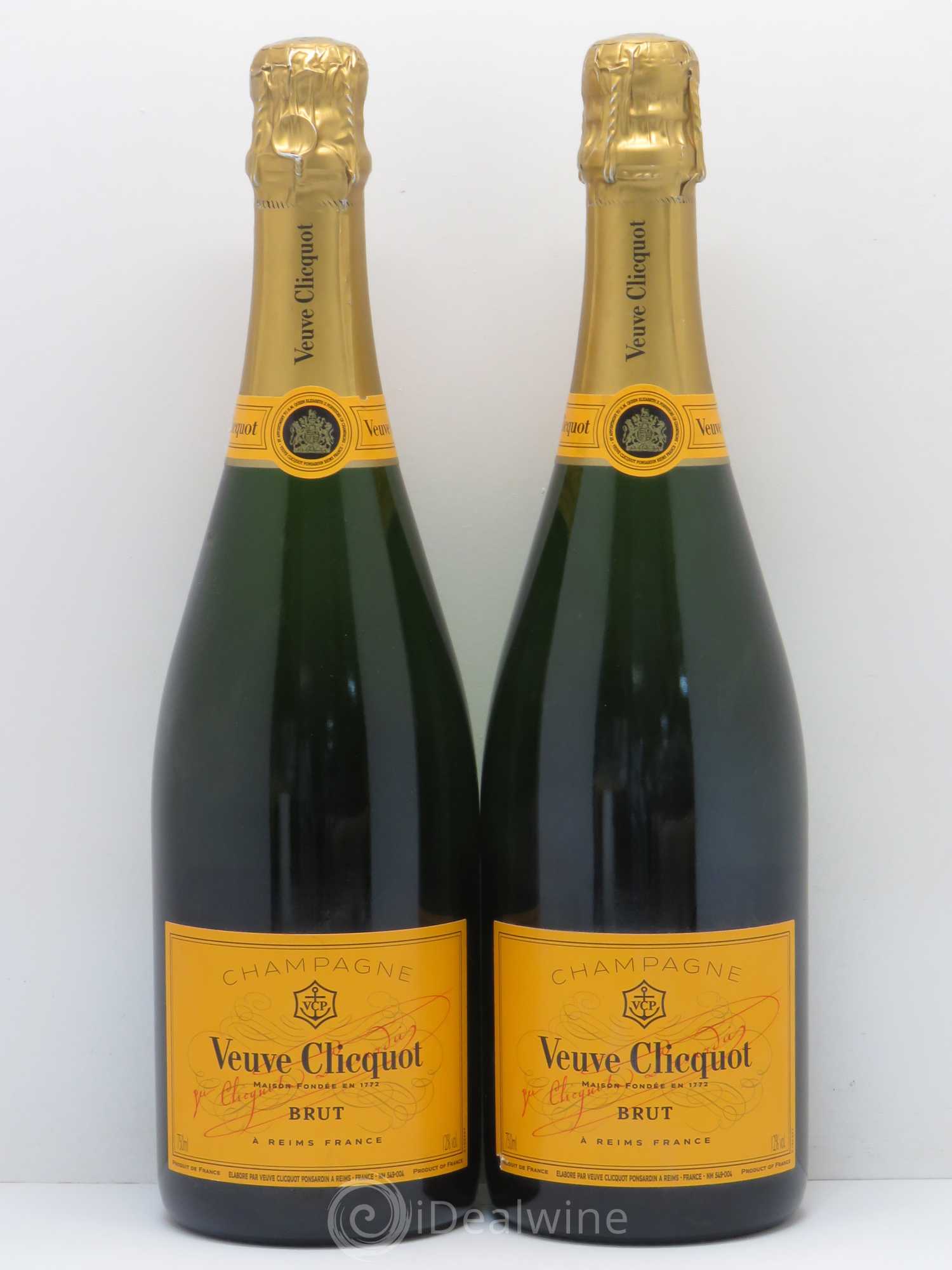 Champagne Veuve Clicquot Brut - Posten von 2 Flaschen - 0