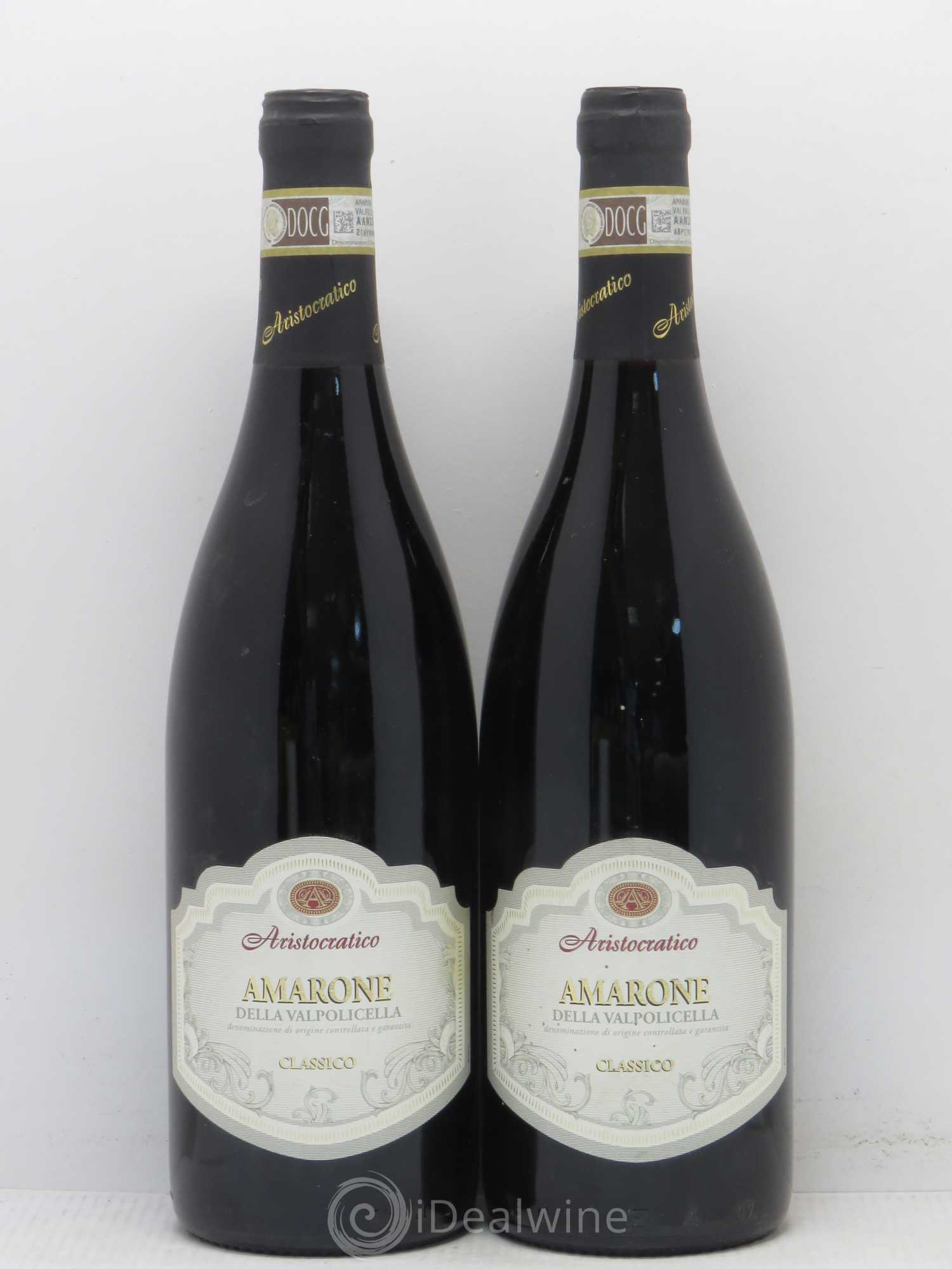 Italie Aristocratico Amarone della Valpolicella Classico DOCG Veneto 2011 - Posten von 2 Flaschen - 0