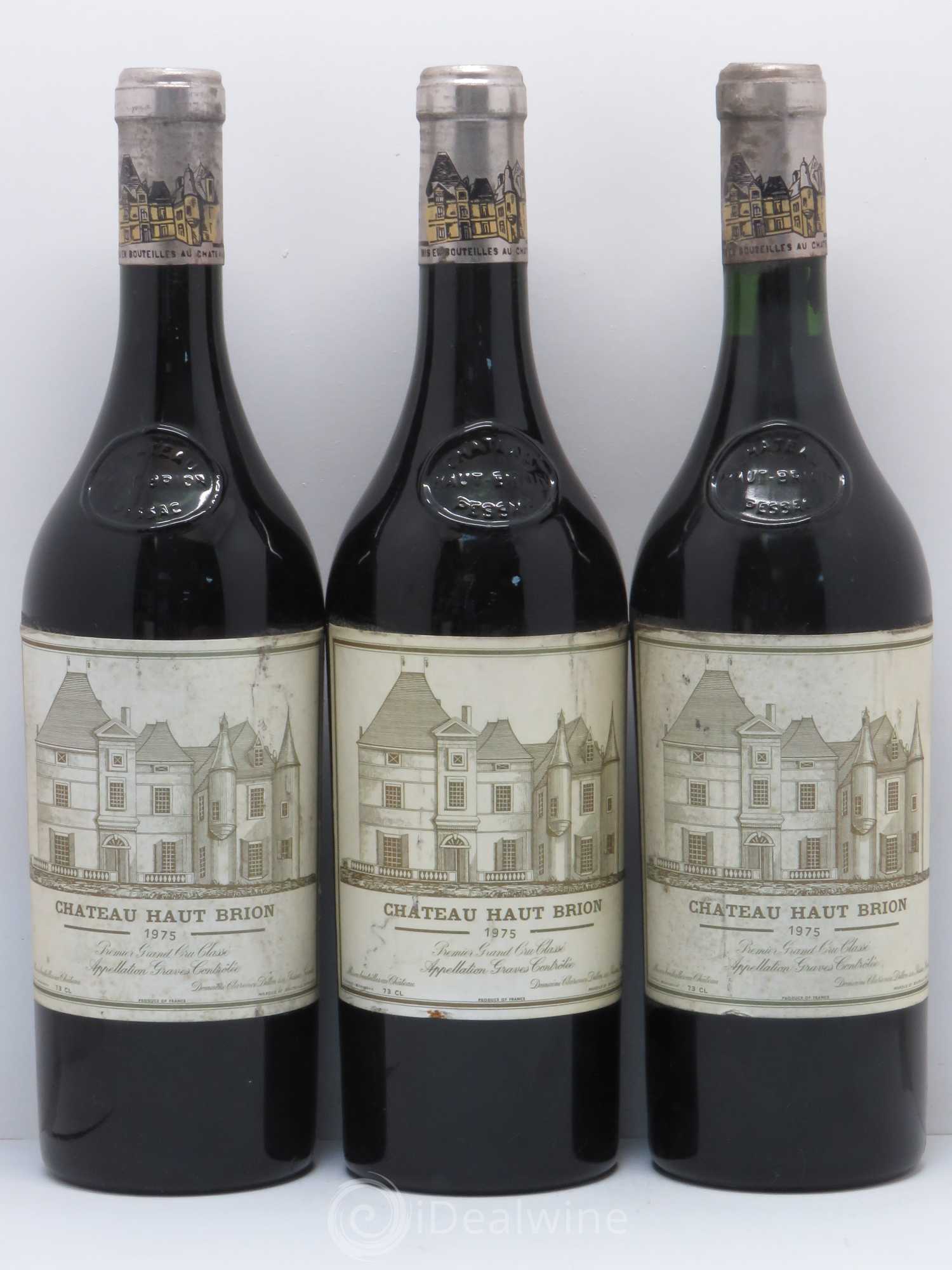 Château Haut Brion 1er Grand Cru Classé 1975 - Lot de 12 bouteilles - 2