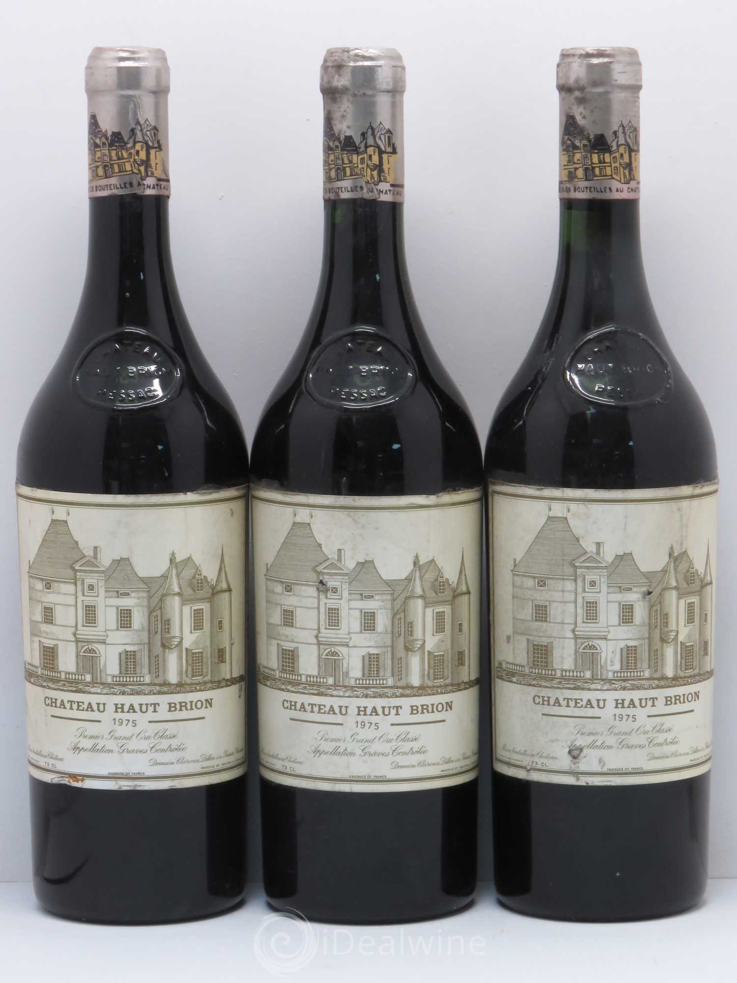 Château Haut Brion 1er Grand Cru Classé 1975 - Lot de 12 bouteilles - 3