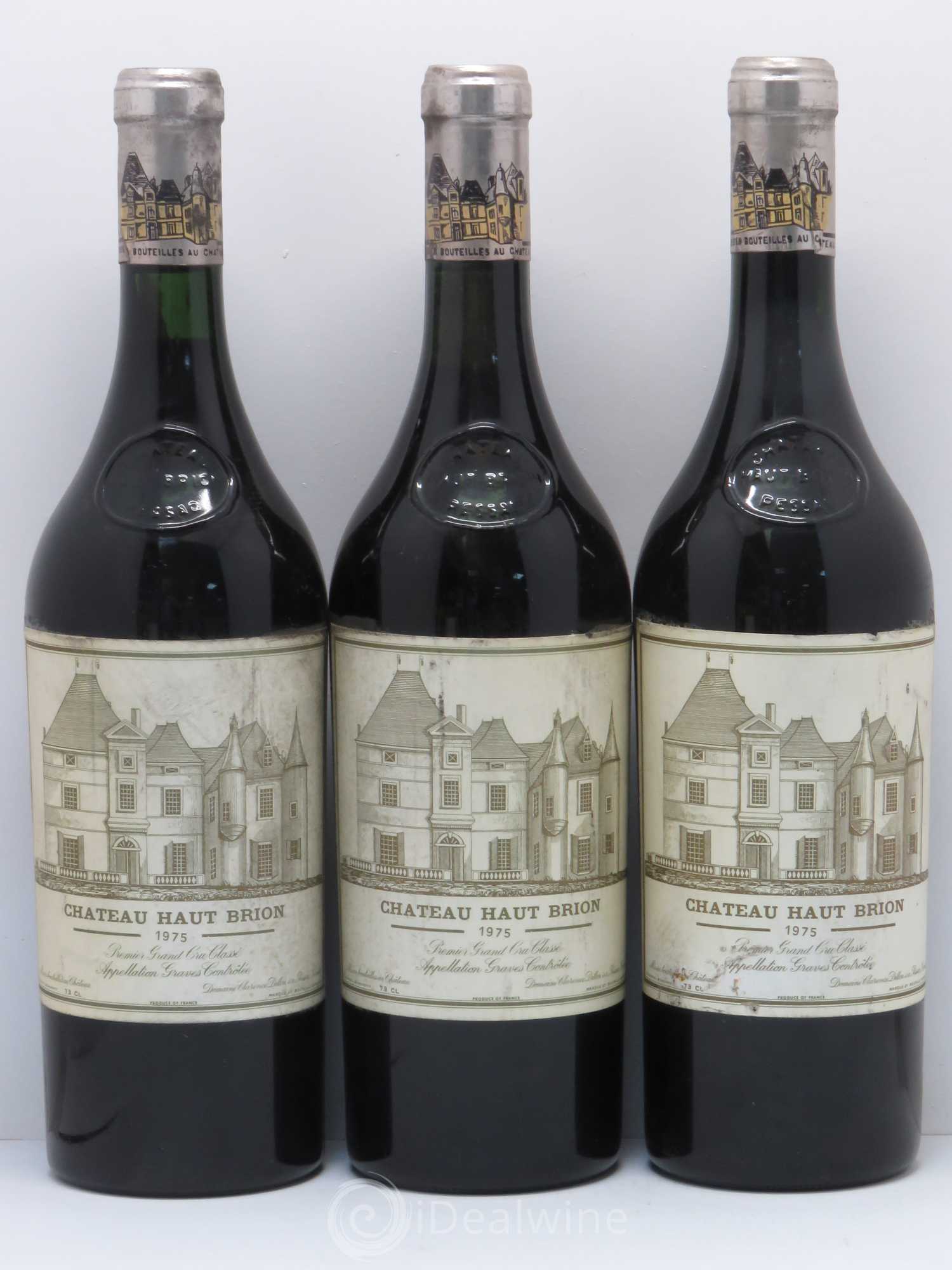 Château Haut Brion 1er Grand Cru Classé 1975 - Lot de 12 bouteilles - 4