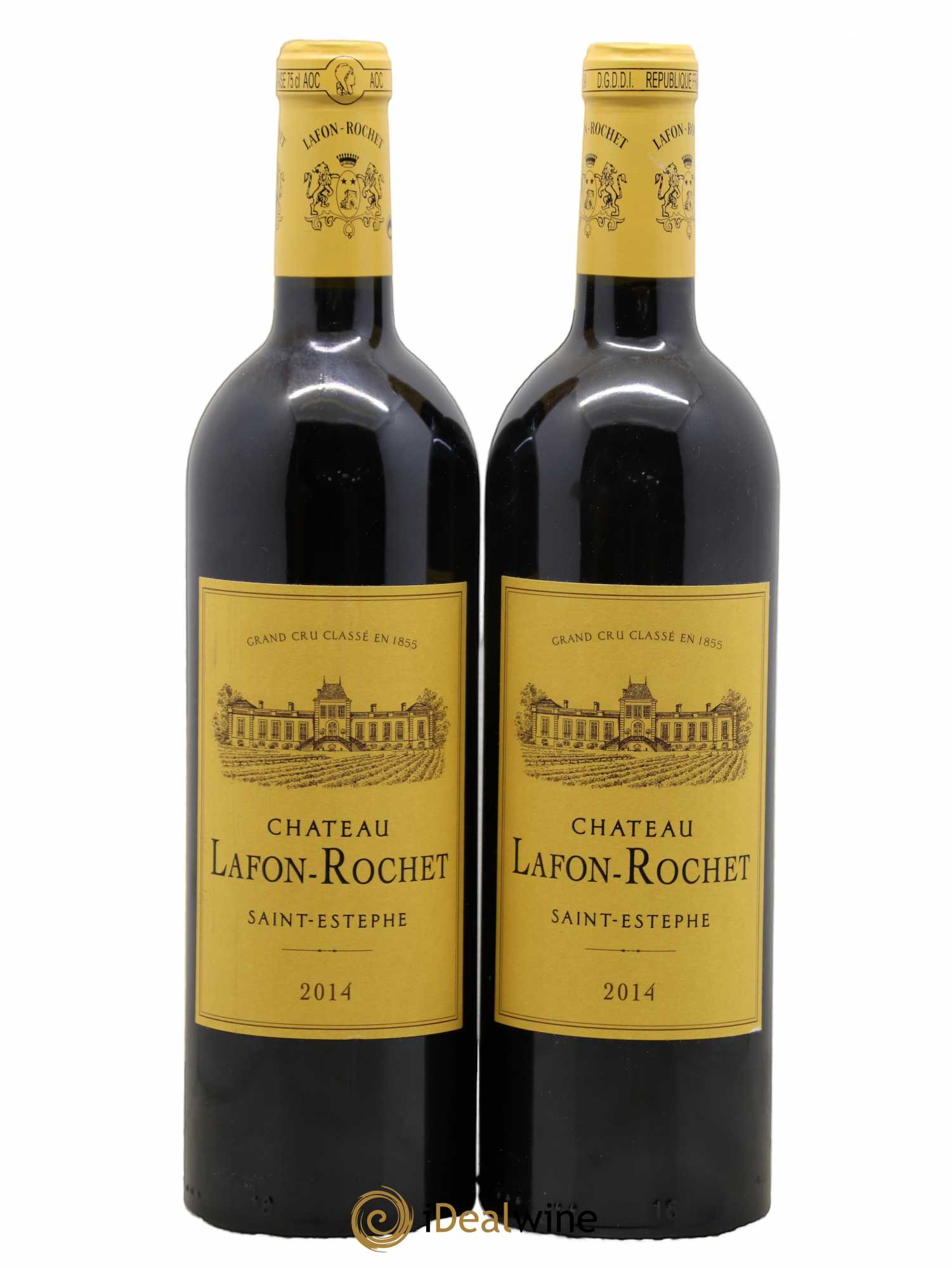 Château Lafon Rochet 4ème Grand Cru Classé 2014 - Lot de 2 bouteilles - 0