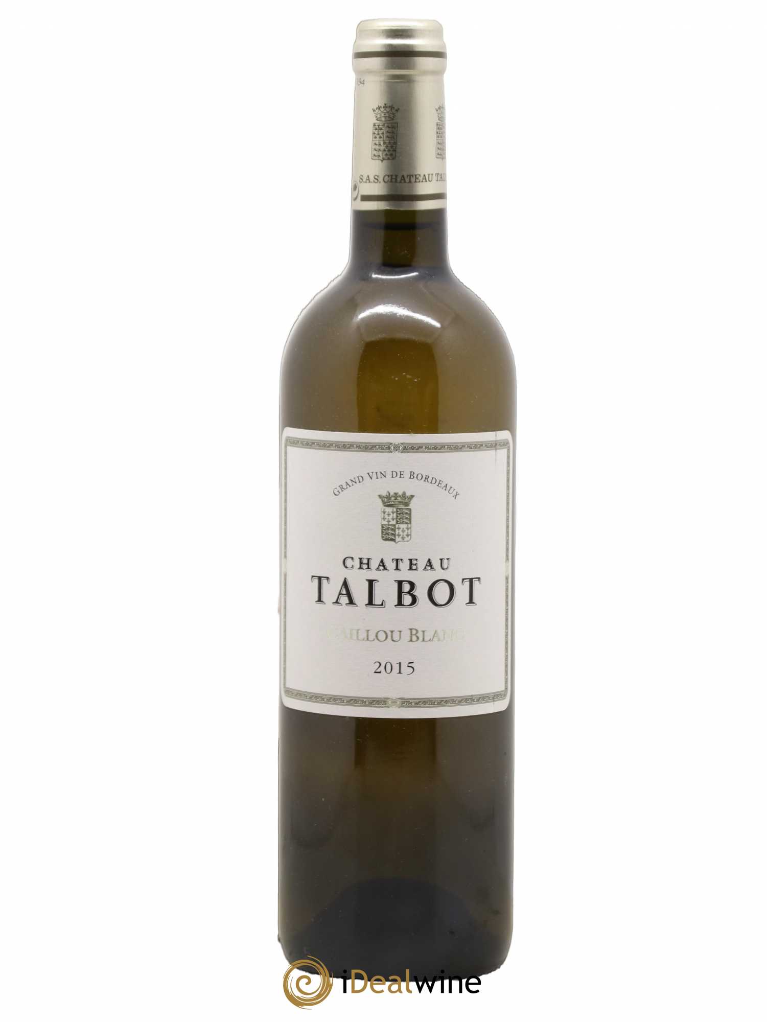 Château Talbot Caillou Blanc 2015 - Lot de 1 bouteille - 0