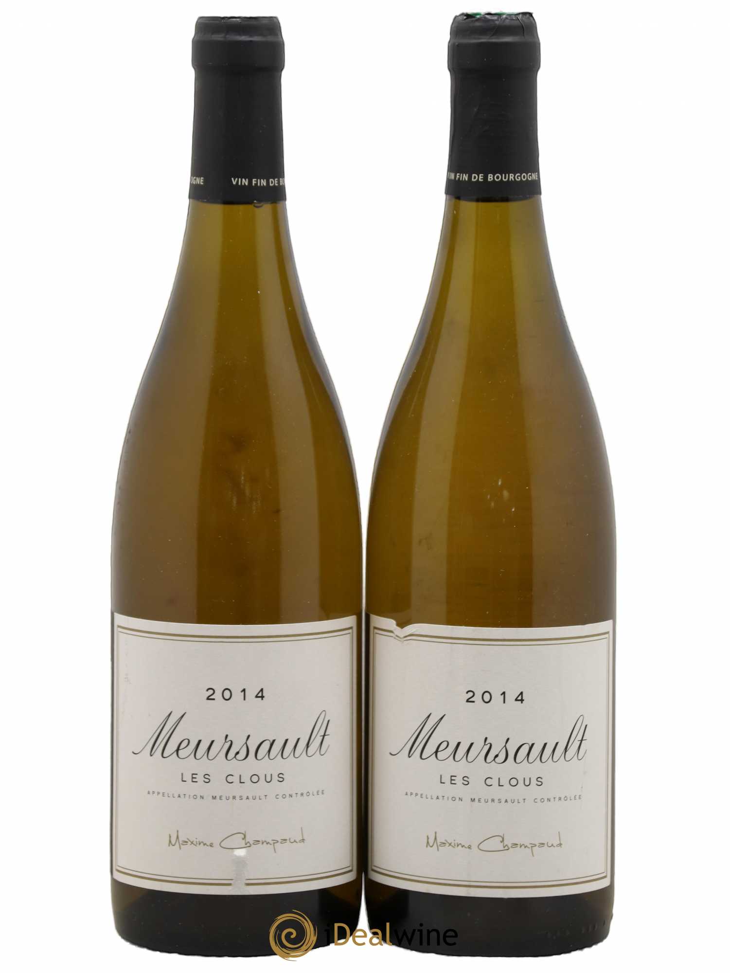 Meursault Les Clous Maxime Champaud 2014 - Posten von 2 Flaschen - 0