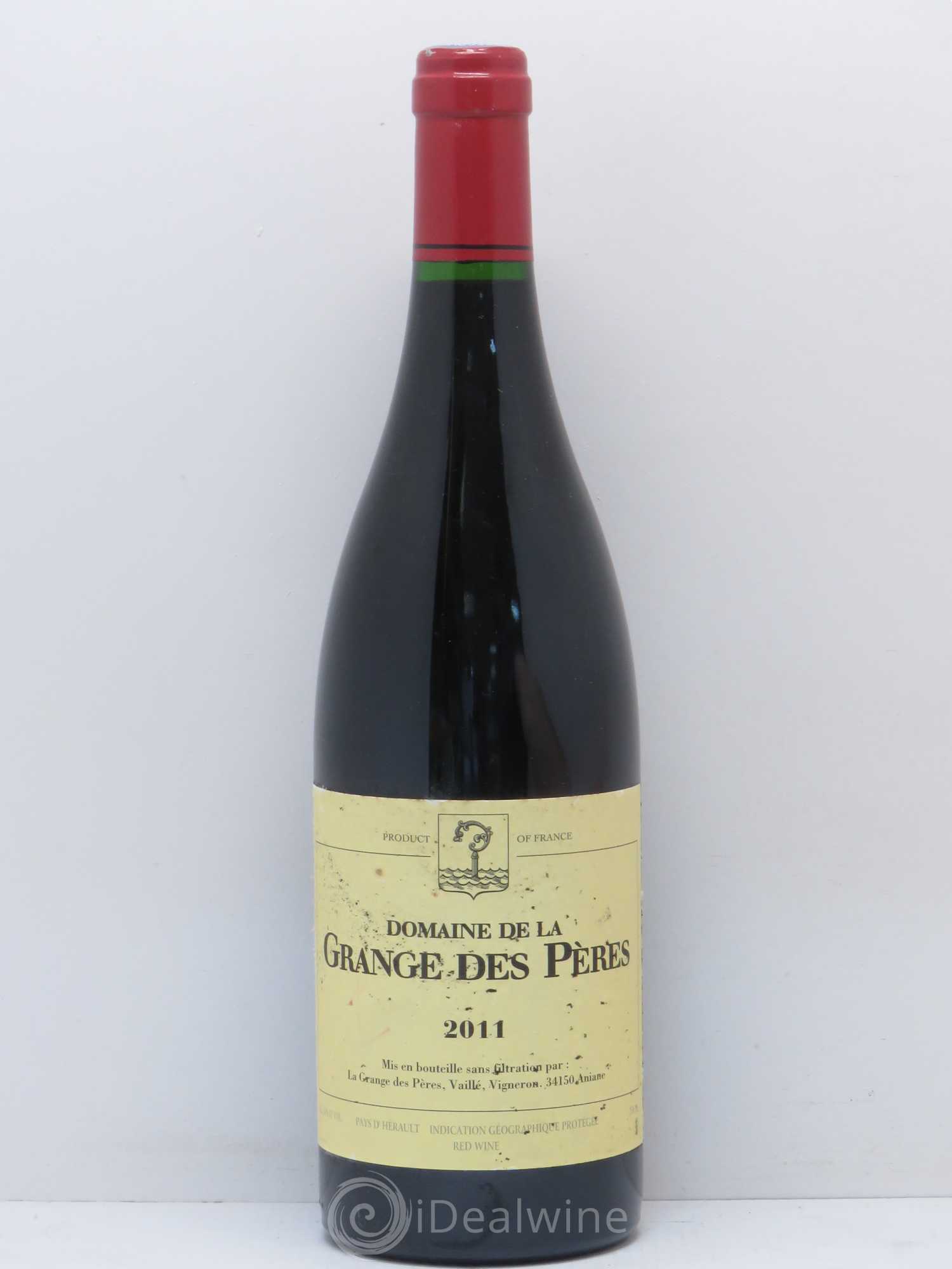 Pays d'Hérault Grange des Pères Laurent Vaillé 2011 - Lot de 1 bouteille - 0