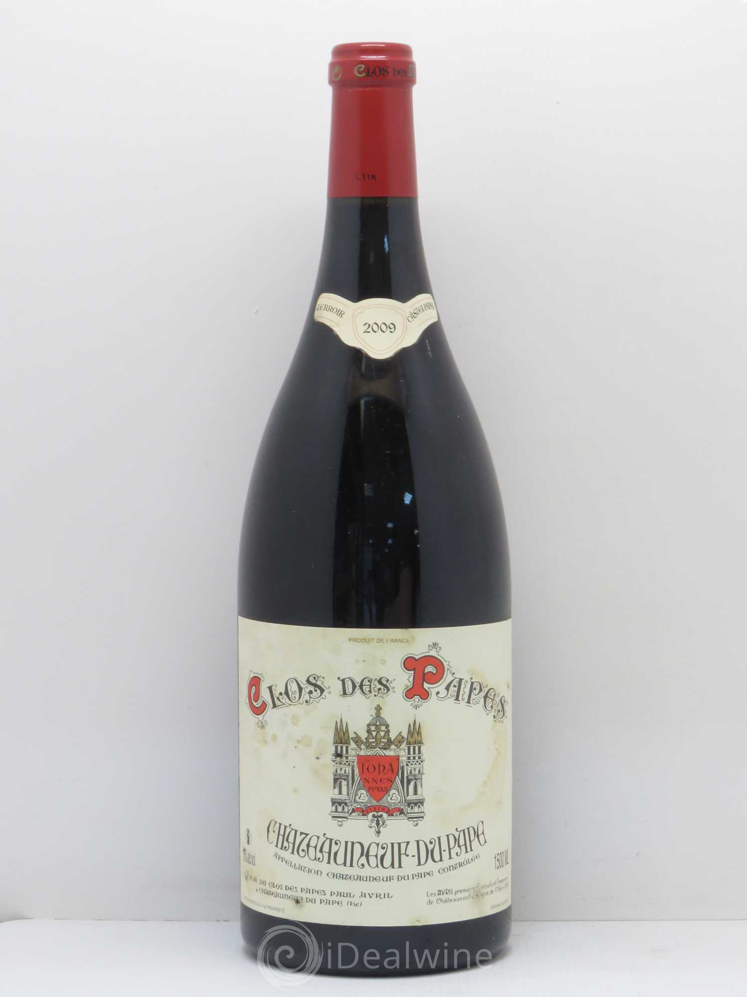 Châteauneuf-du-Pape Clos des Papes - Paul Avril 2009 - Lot de 1 magnum - 0
