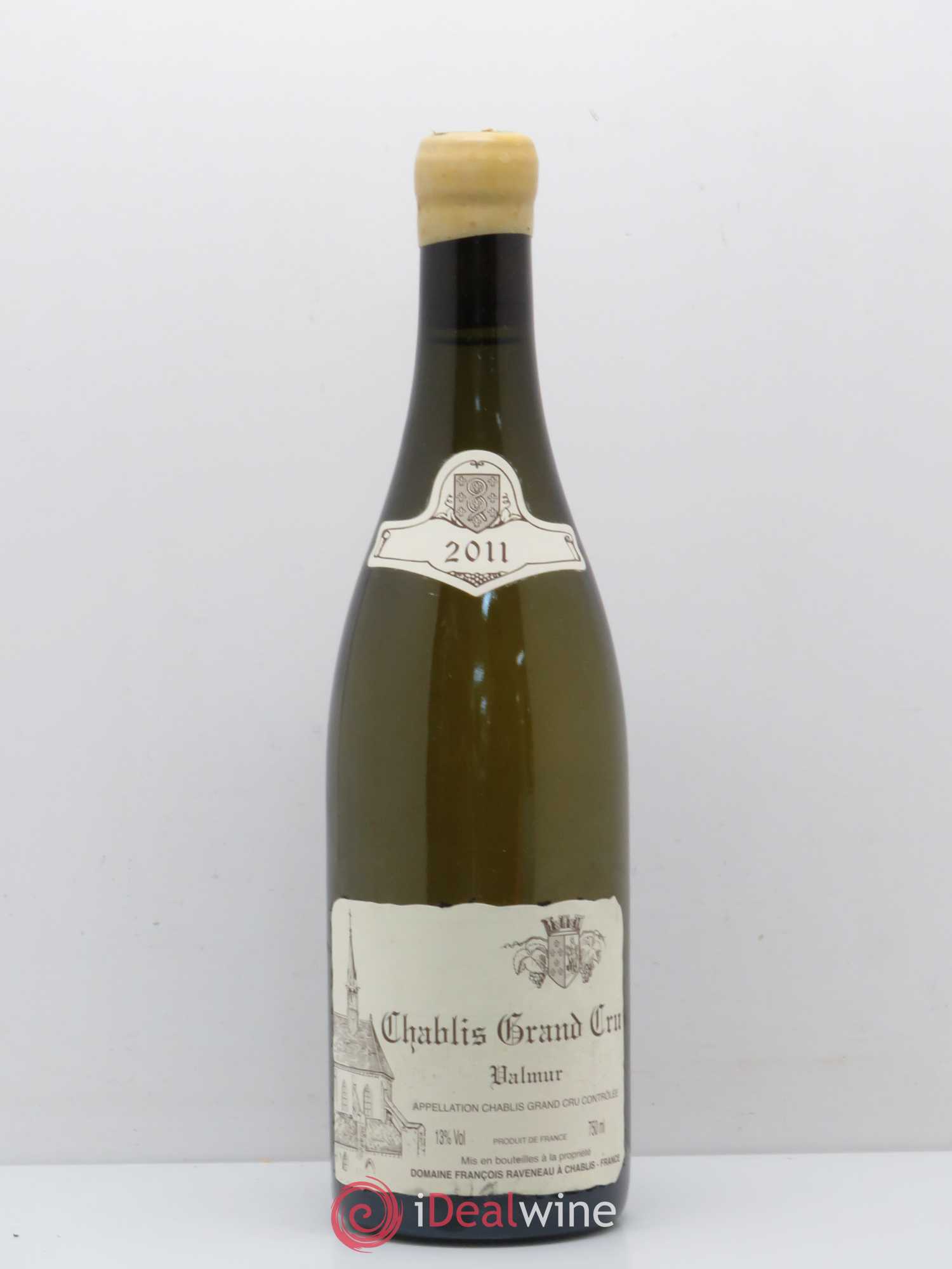 Chablis Grand Cru Valmur Raveneau (Domaine) 2011 - Lot de 1 bouteille - 0