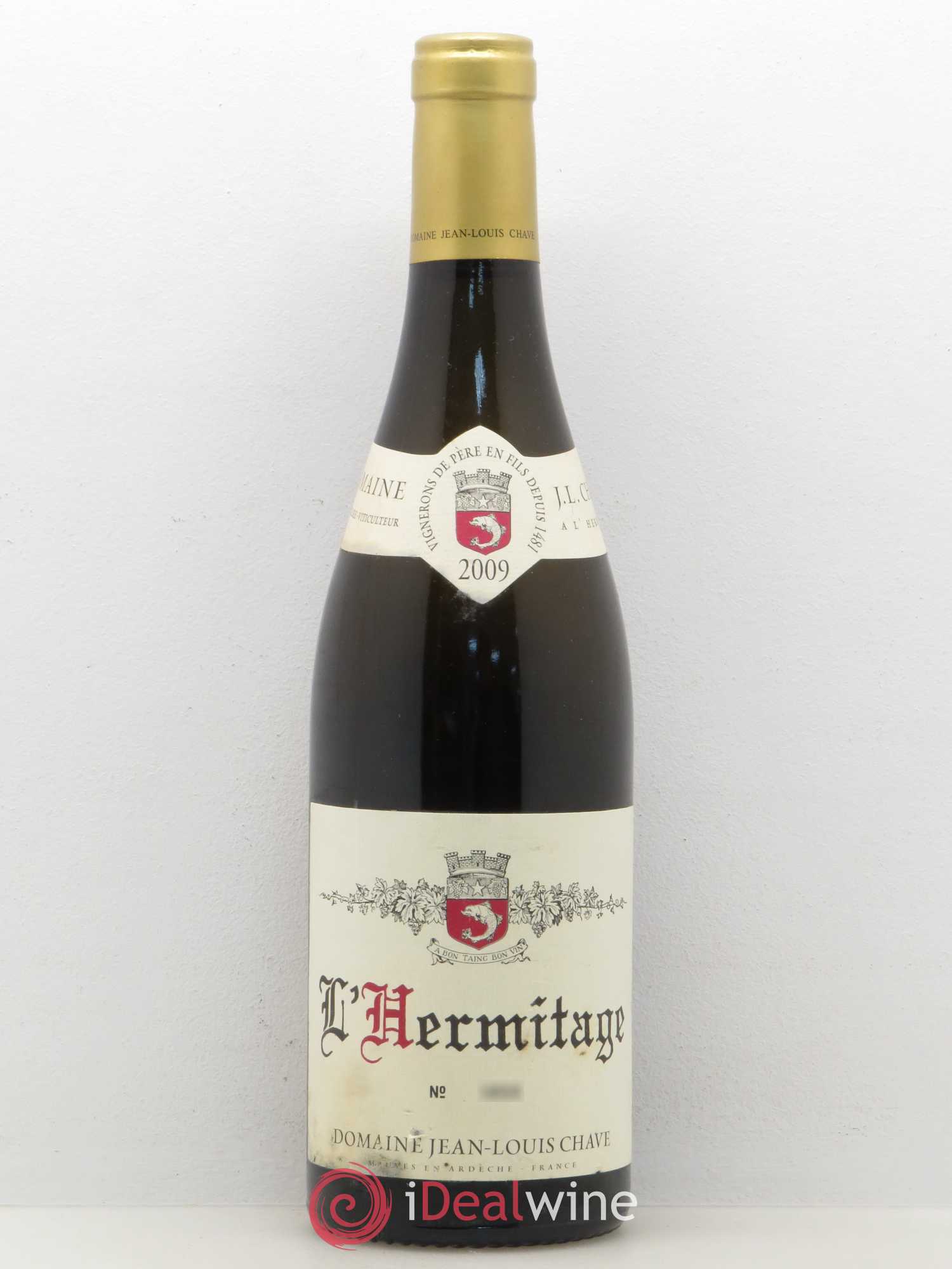 Hermitage Jean-Louis Chave 2009 - Lot de 1 bouteille - 0