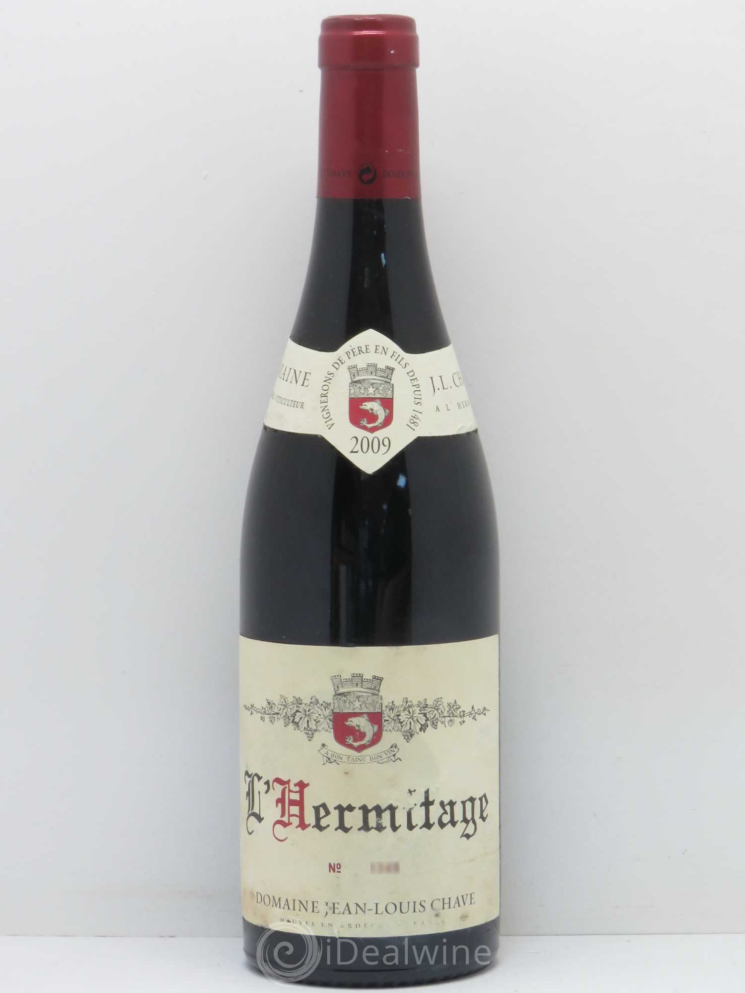 Hermitage Jean-Louis Chave 2009 - Lot de 1 bouteille - 0
