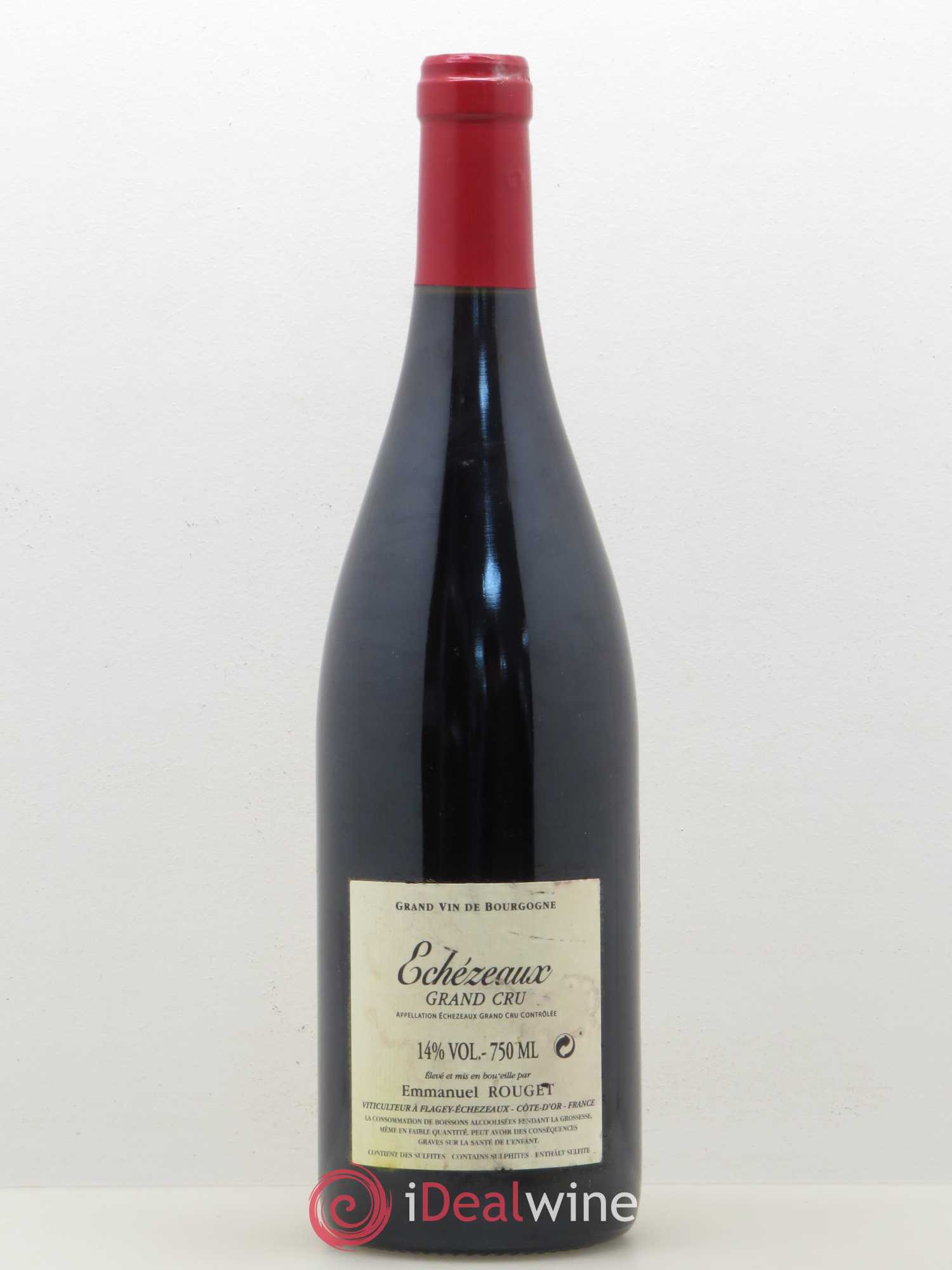 Echezeaux Grand Cru Emmanuel Rouget 2010 - Lot de 1 bouteille - 1