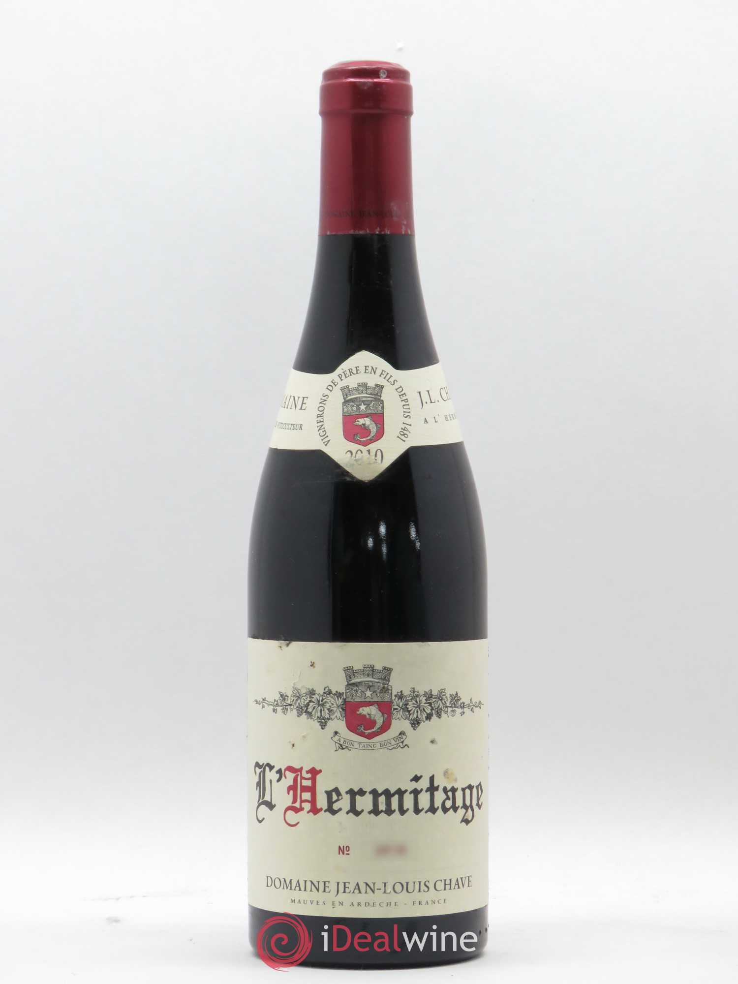 Hermitage Jean-Louis Chave 2010 - Lot de 1 bouteille - 0
