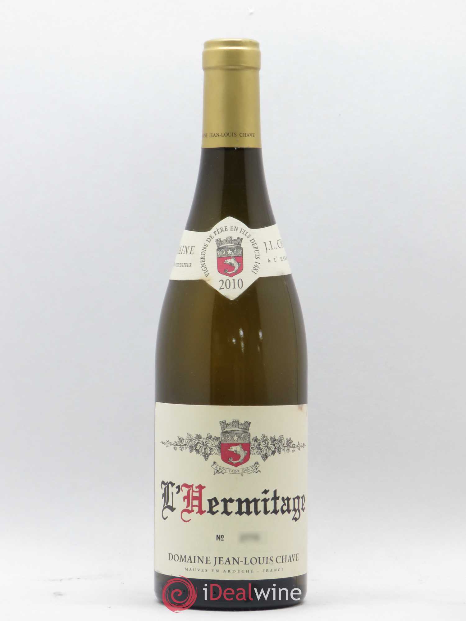 Hermitage Jean-Louis Chave 2010 - Lot de 1 bouteille - 0
