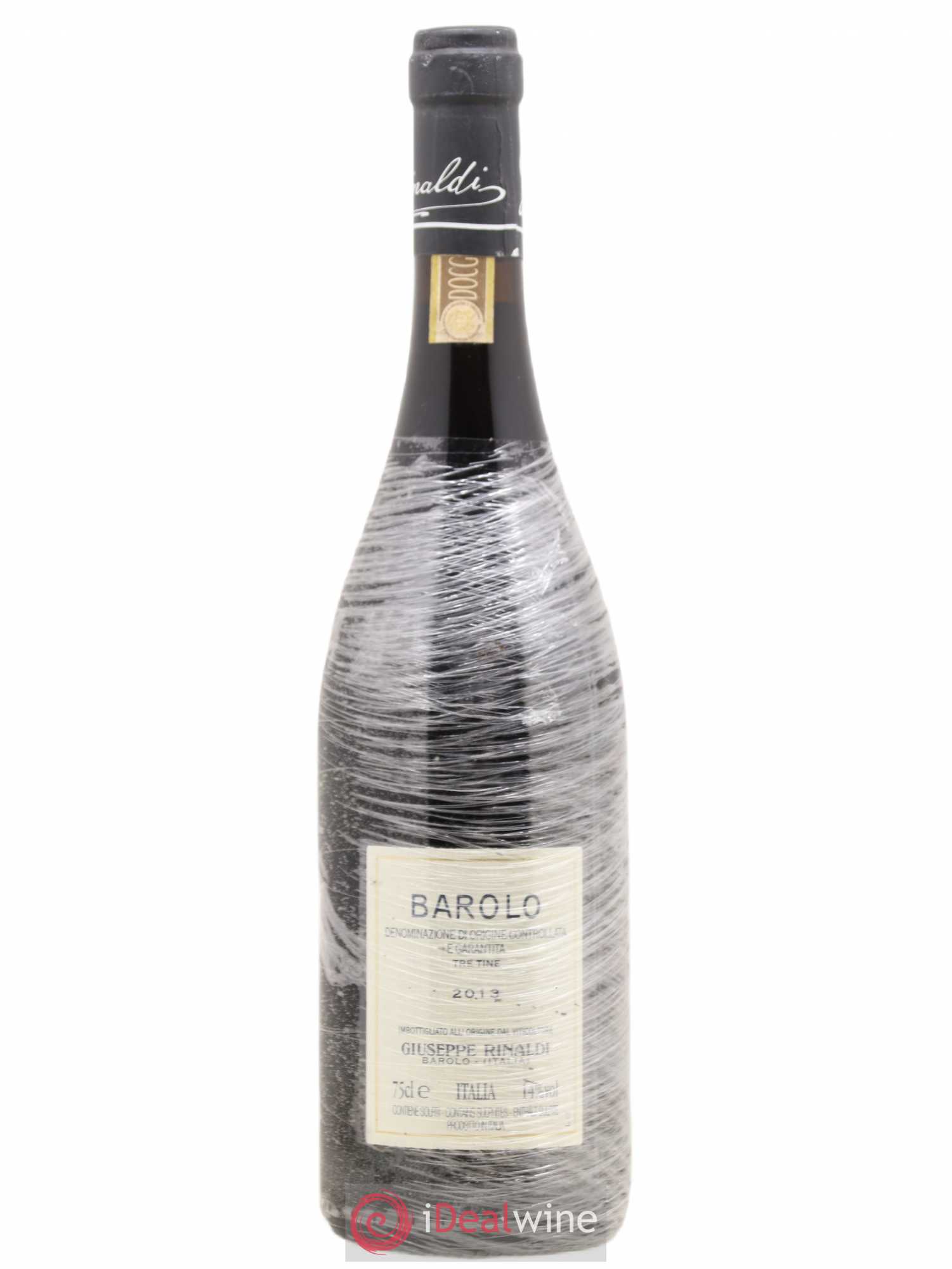 Barolo DOCG Tre Tine Giuseppe Rinaldi 2013 - Lot de 1 bouteille - 1