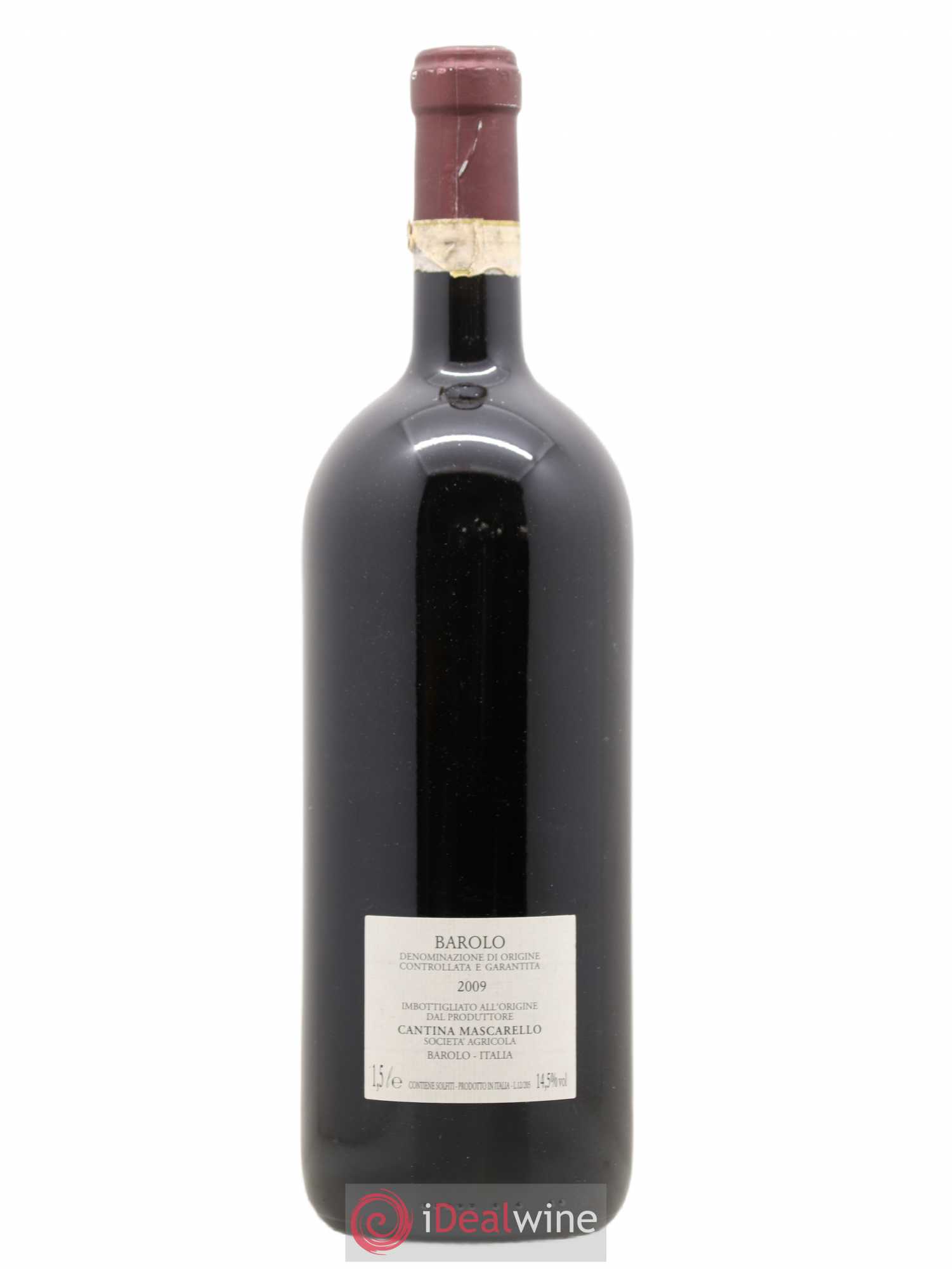 Barolo DOCG Bartolo Mascarello 2009 - Lot de 1 magnum - 1
