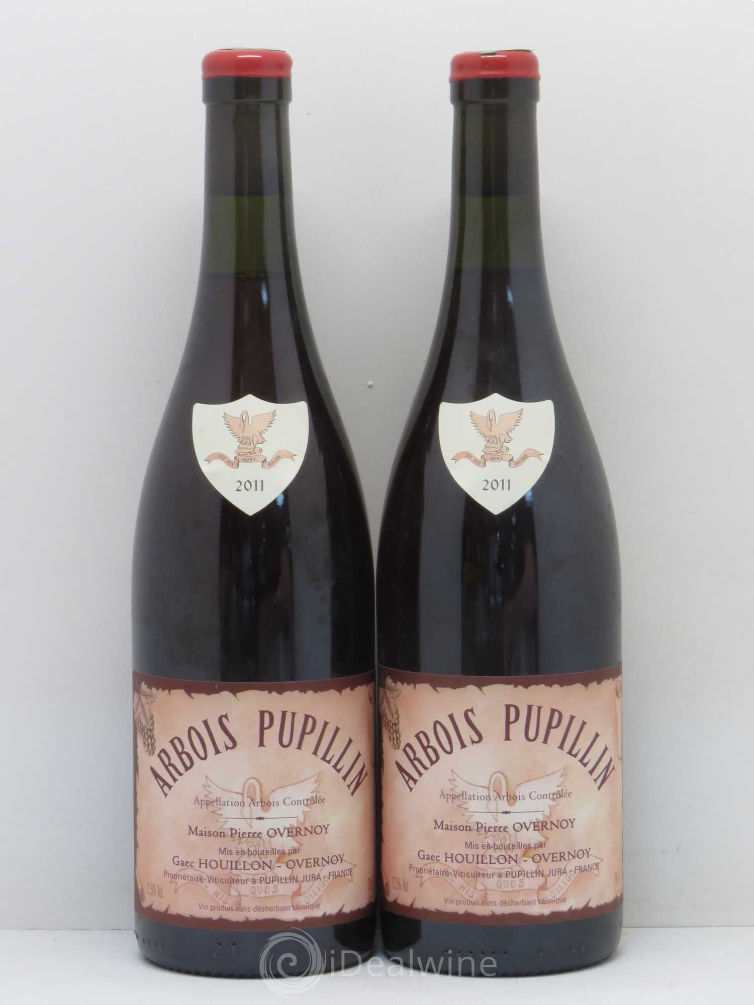 Arbois-Pupillin Poulsard (cire rouge) Overnoy-Houillon (Domaine) 2011 - Lot de 2 bouteilles - 0