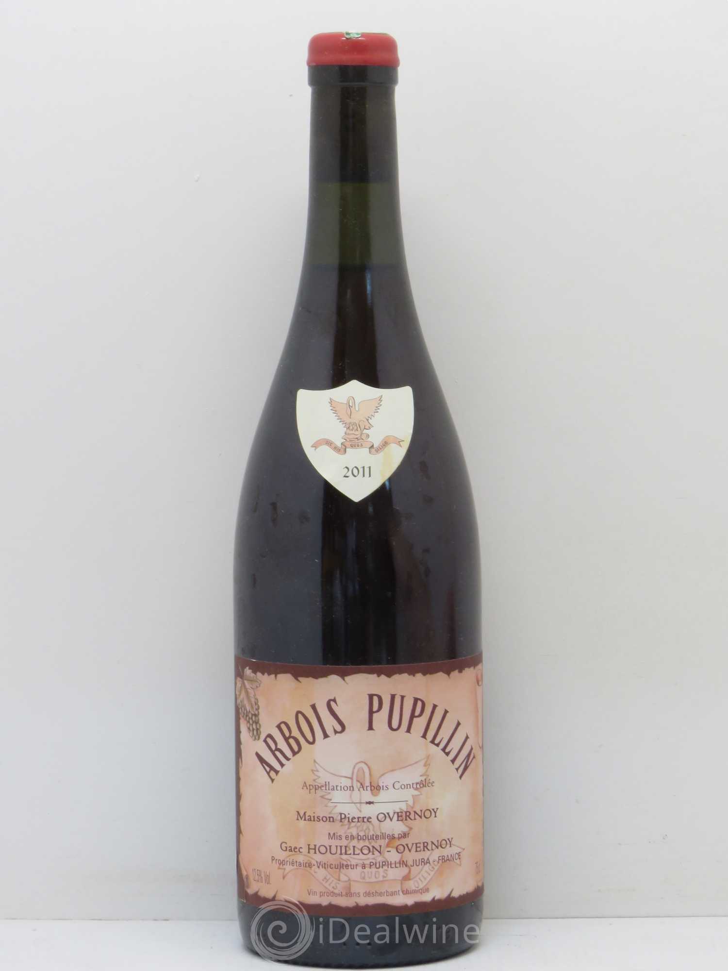 Arbois-Pupillin Poulsard (cire rouge) Overnoy-Houillon (Domaine) 2011 - Lot de 1 bouteille - 0
