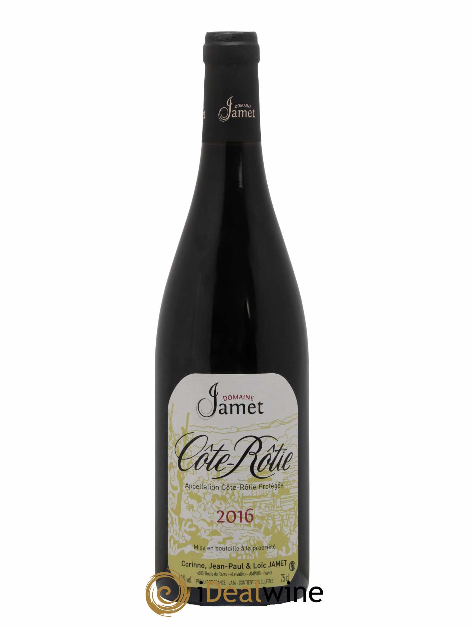 Côte-Rôtie Jamet (Domaine) 2016 - Lot de 1 bouteille - 0