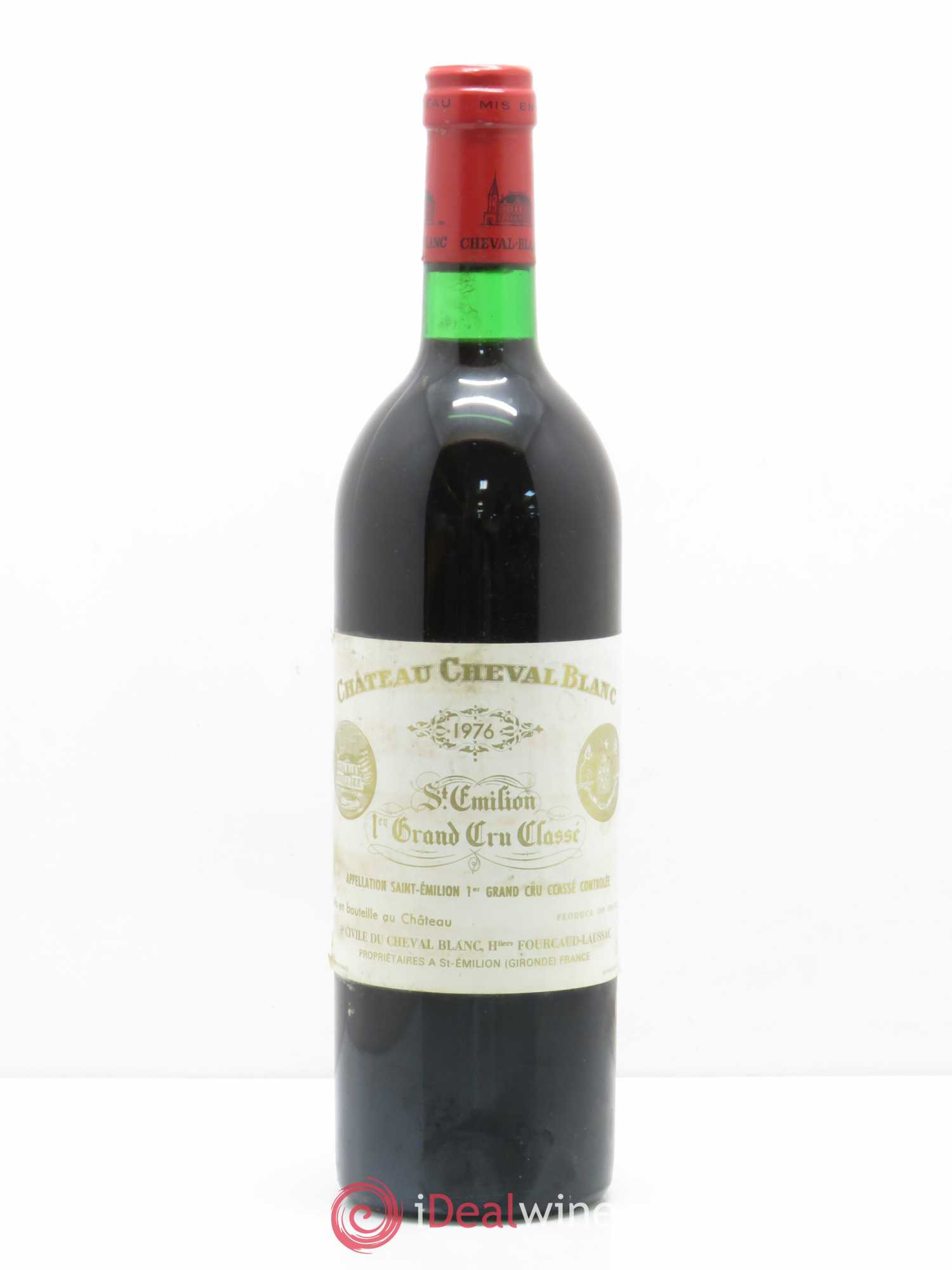 Château Cheval Blanc 1er Grand Cru Classé A 1976 - Lot de 1 bouteille - 0