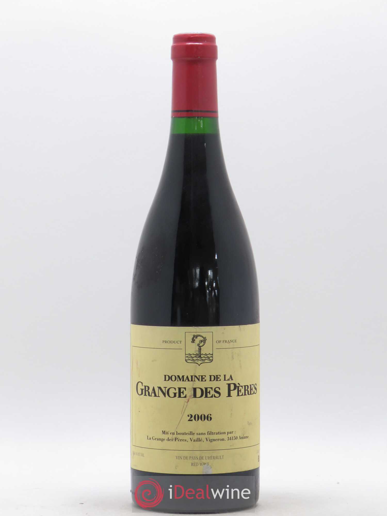 Pays d'Hérault Grange des Pères Laurent Vaillé 2006 - Lot de 1 bouteille - 0