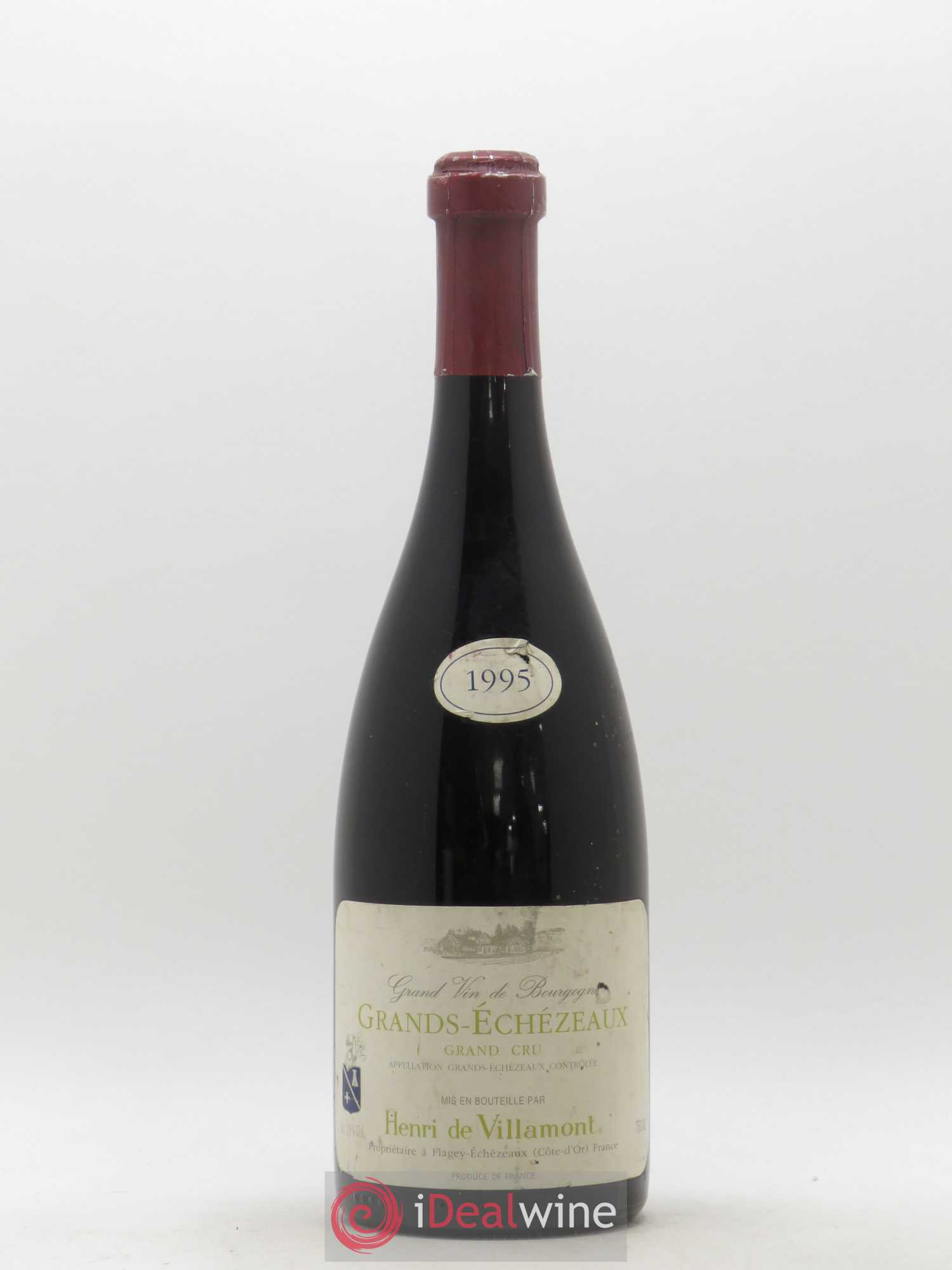 Grands-Echezeaux Grand Cru Henri de Villamont 1995 - Lot de 1 bouteille - 0