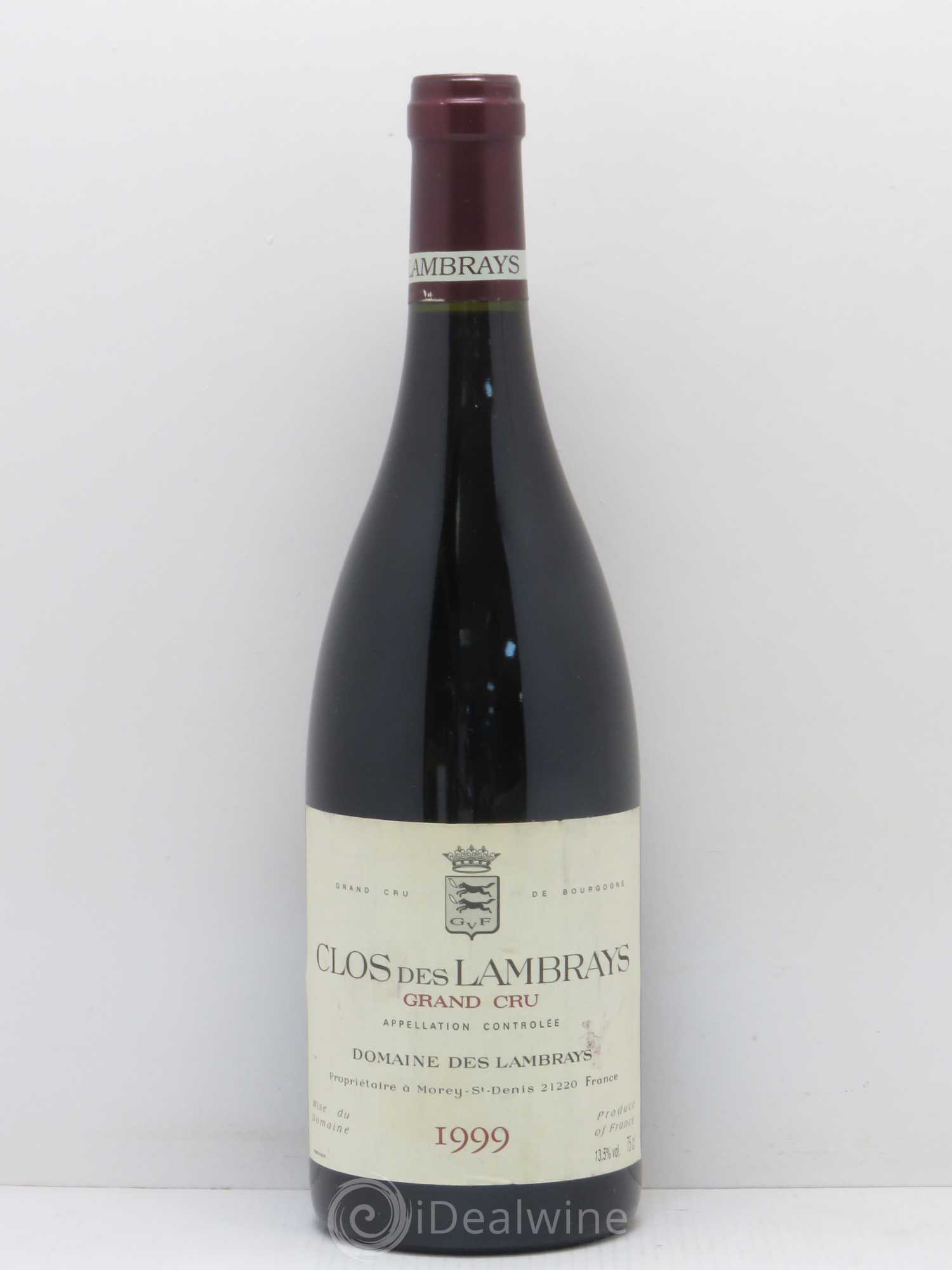 Clos des Lambrays Grand Cru Domaine des Lambrays 1999 - Lotto di 1 bottiglia - 0