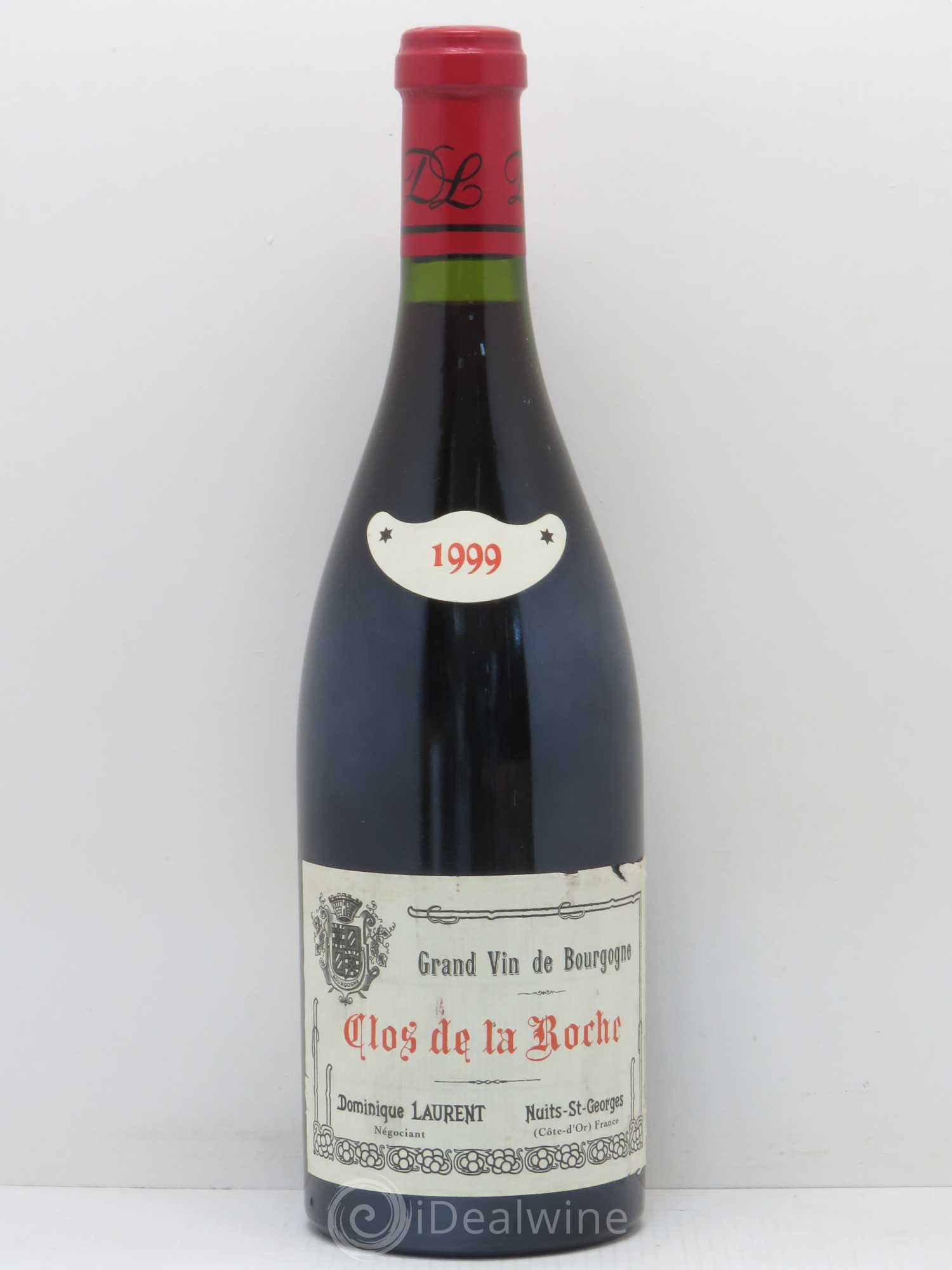 Clos de Vougeot Grand Cru Dominique Laurent 1999 - Lot de 1 bouteille - 0