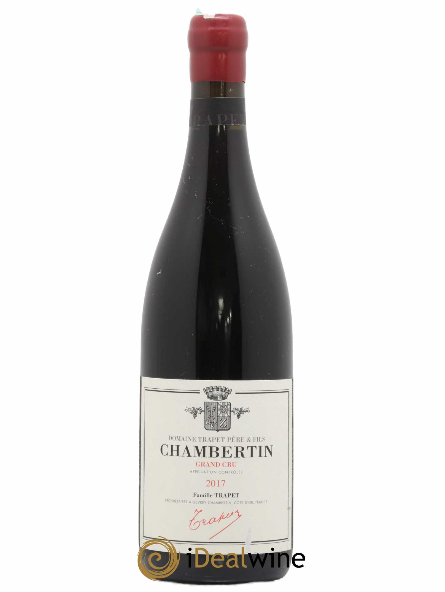 Chambertin Grand Cru Domaine Trapet 2017 - Lot de 1 bouteille - 0
