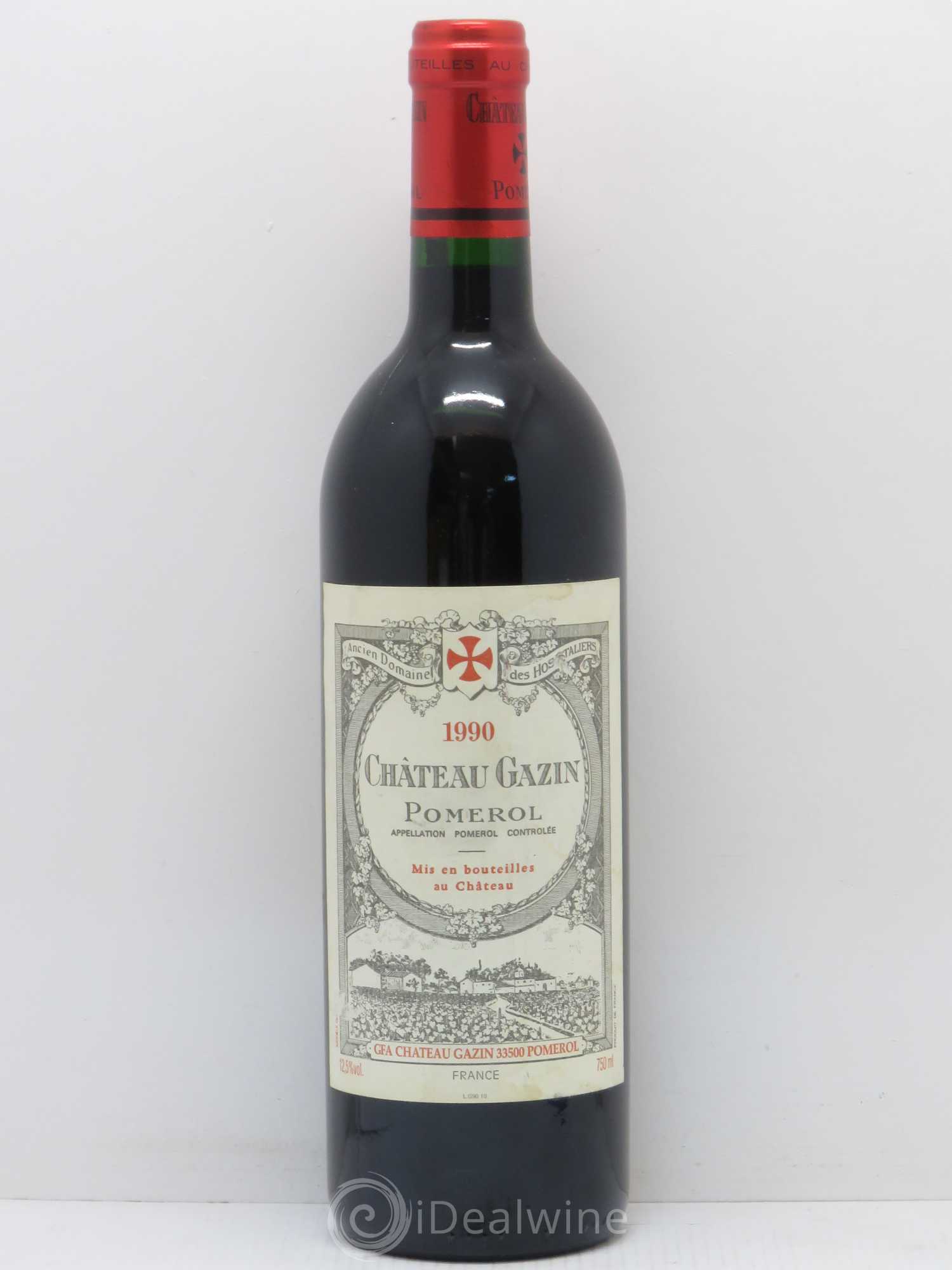 Château Gazin 1990 - Lot de 1 bouteille - 0