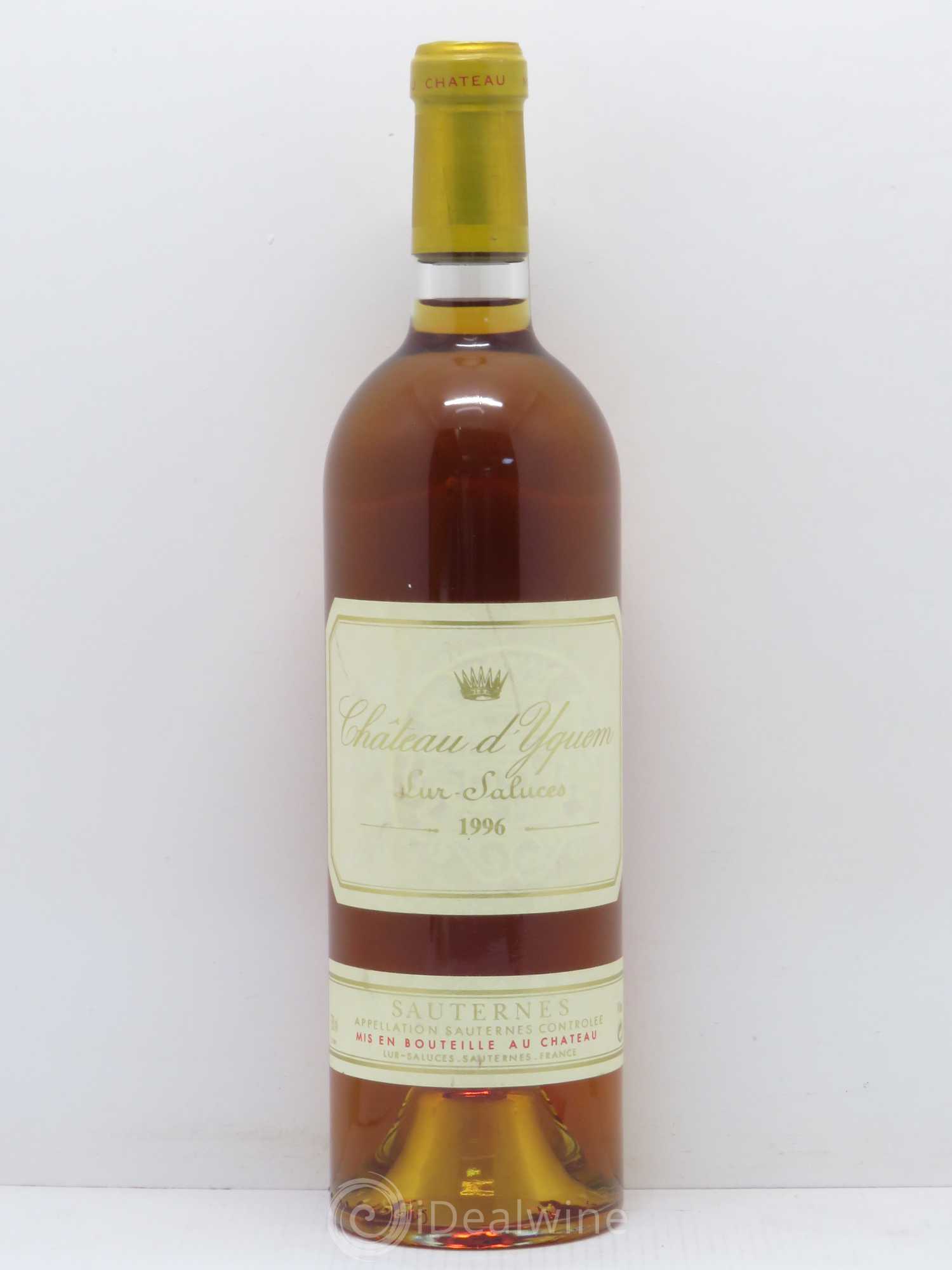 Château d' Yquem 1er Cru Classé Supérieur 1996 - Lotto di 1 bottiglia - 0