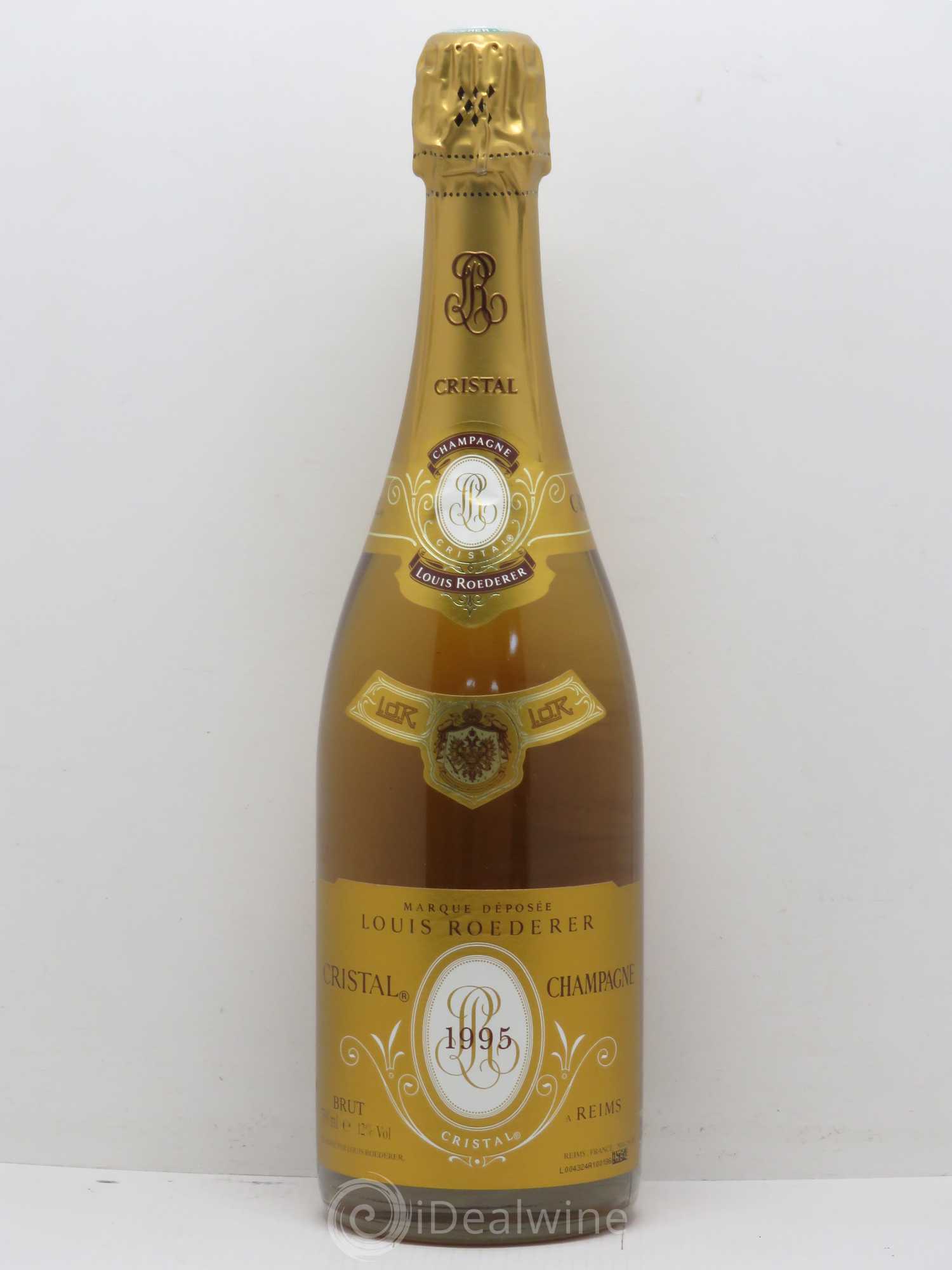 Cristal Louis Roederer 1995 - Lot de 1 bouteille - 0