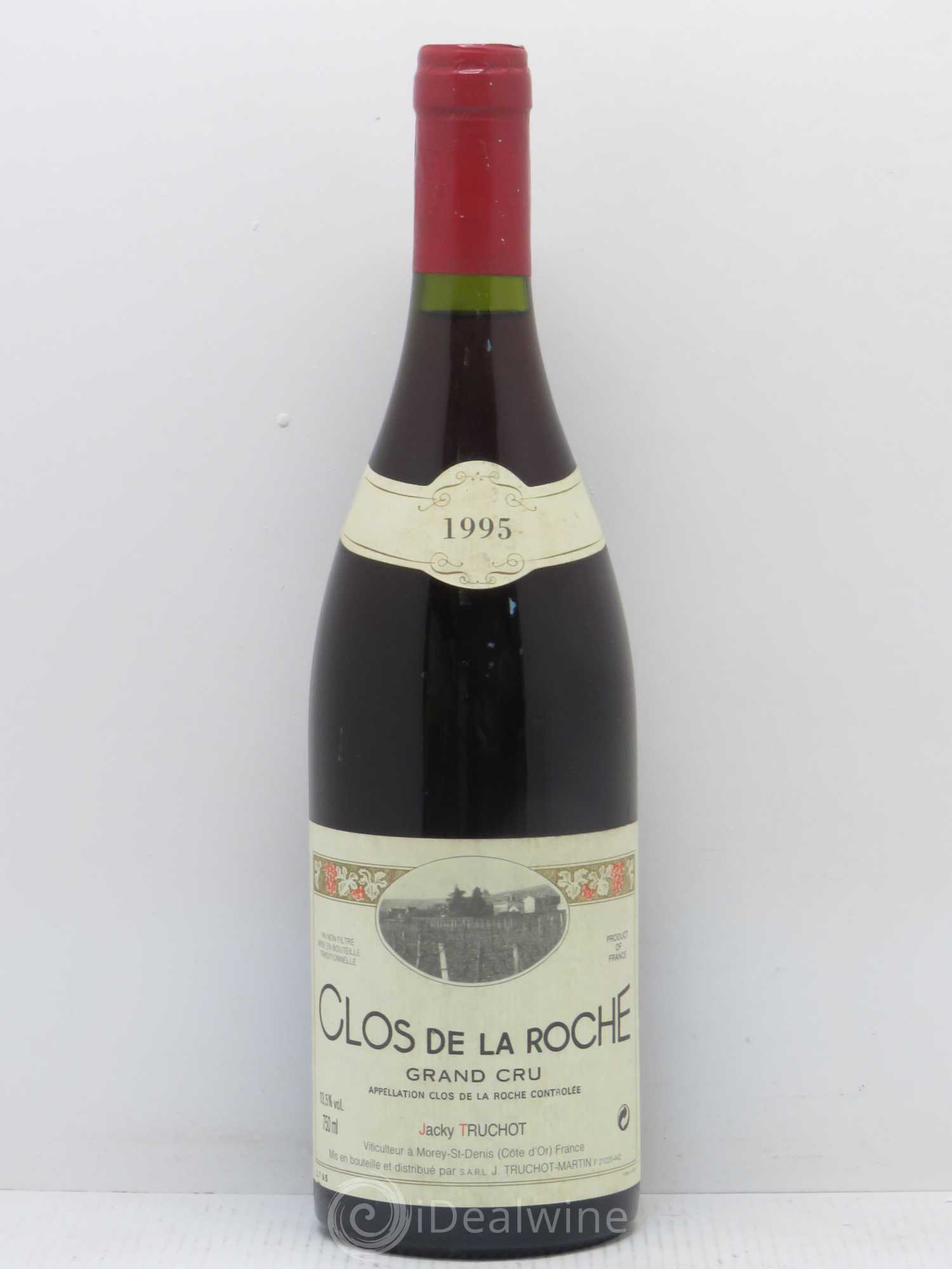 Clos de la Roche Grand Cru Jacky Truchot 1995 - Lot de 1 bouteille - 0
