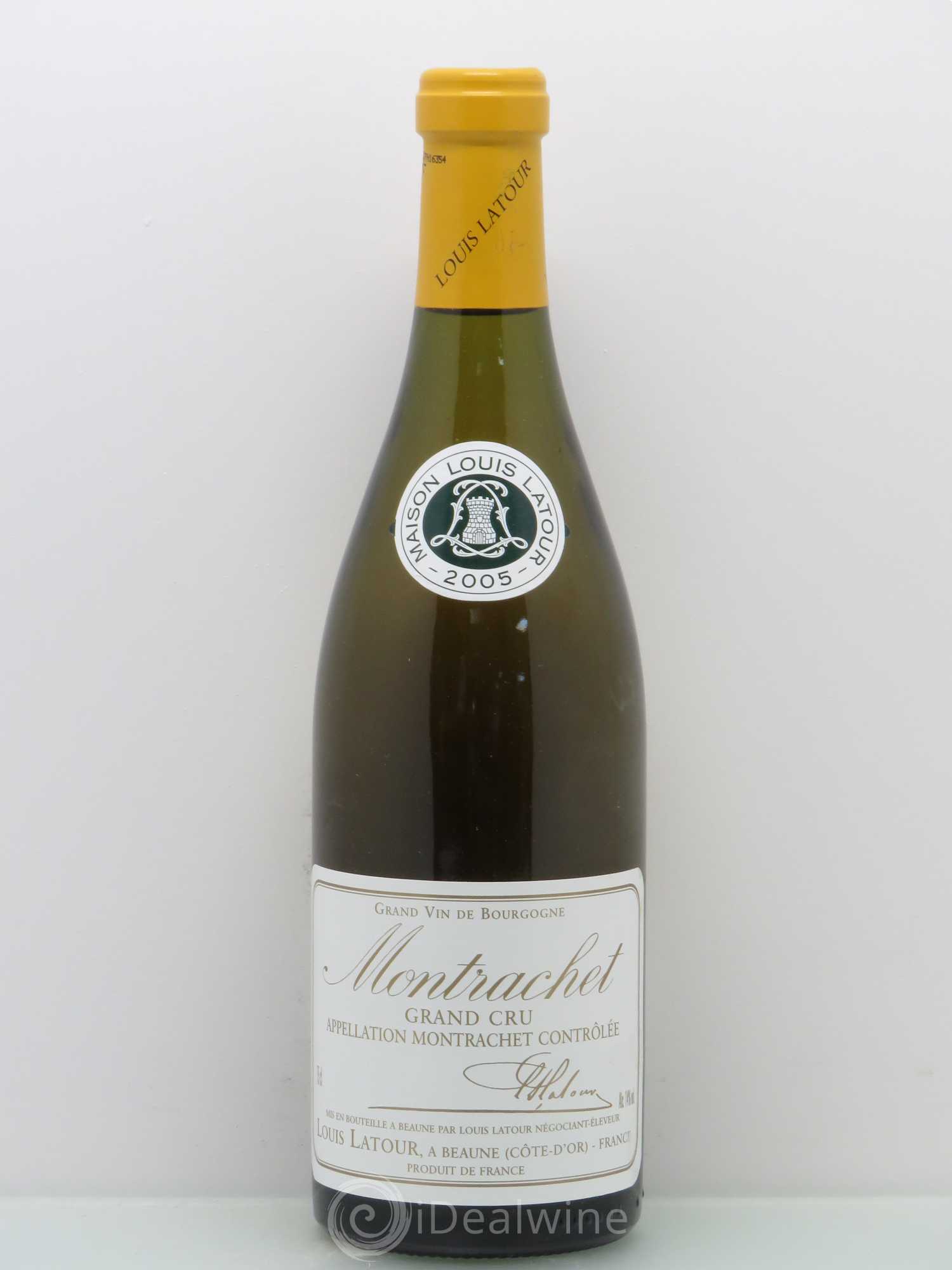 Montrachet Grand Cru Louis Latour 2005 - Lot de 1 bouteille - 0