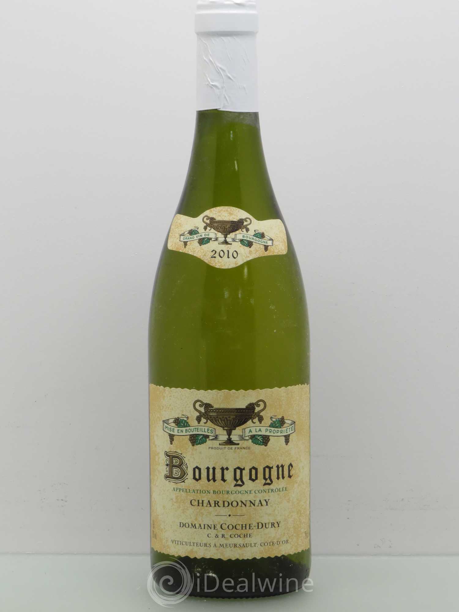 Bourgogne Coche Dury (Domaine) Chardonnay 2010 - Lot de 1 bouteille - 0