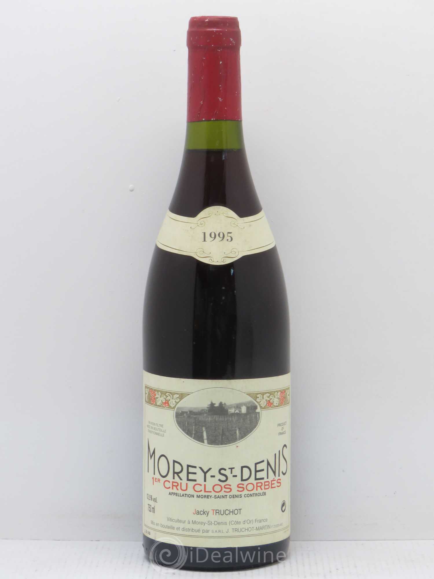 Morey-Saint-Denis 1er Cru Clos Sorbés Jacky Truchot 1995 - Lotto di 1 bottiglia - 0