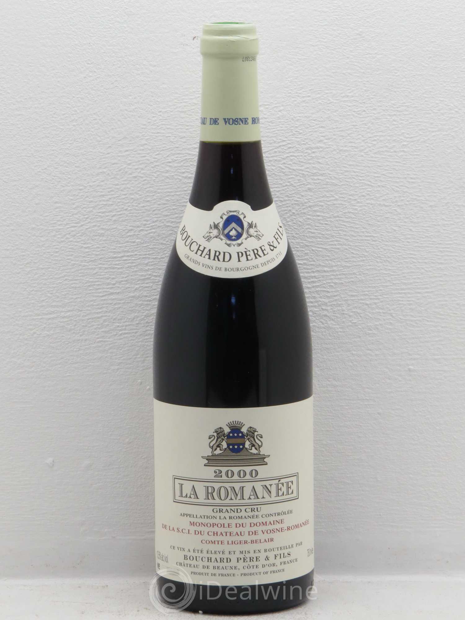 La Romanée Grand Cru Comte Liger-Belair (Domaine du) (sans prix de réserve) 2000 - Lot de 1 bouteille - 0