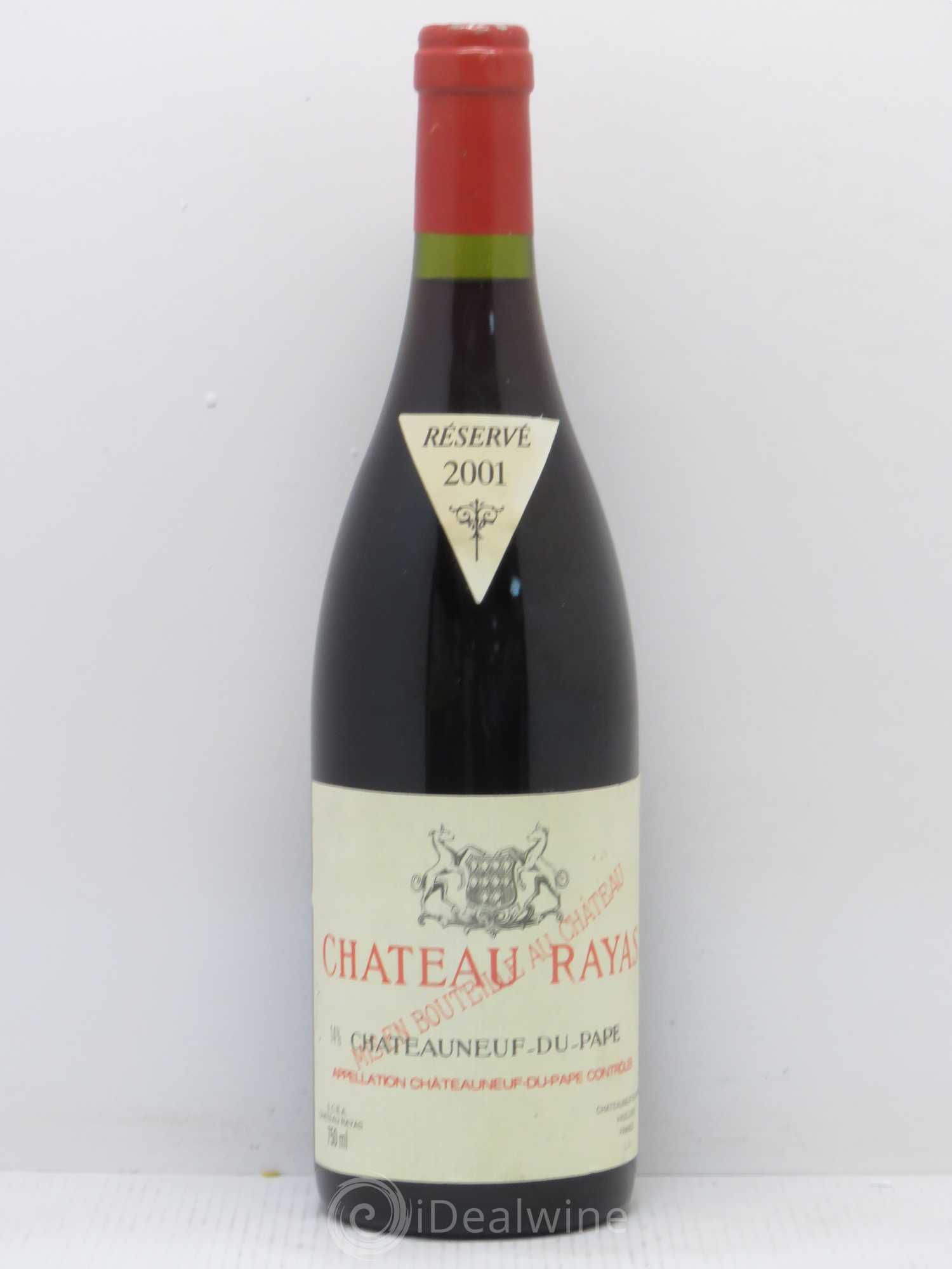 Châteauneuf-du-Pape Château Rayas Emmanuel Reynaud 2001 - Lot de 1 bouteille - 0