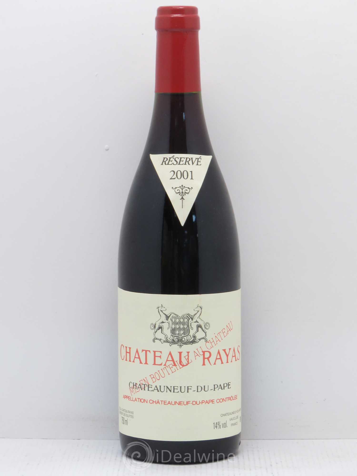 Châteauneuf-du-Pape Château Rayas Emmanuel Reynaud 2001 - Lot de 1 bouteille - 0
