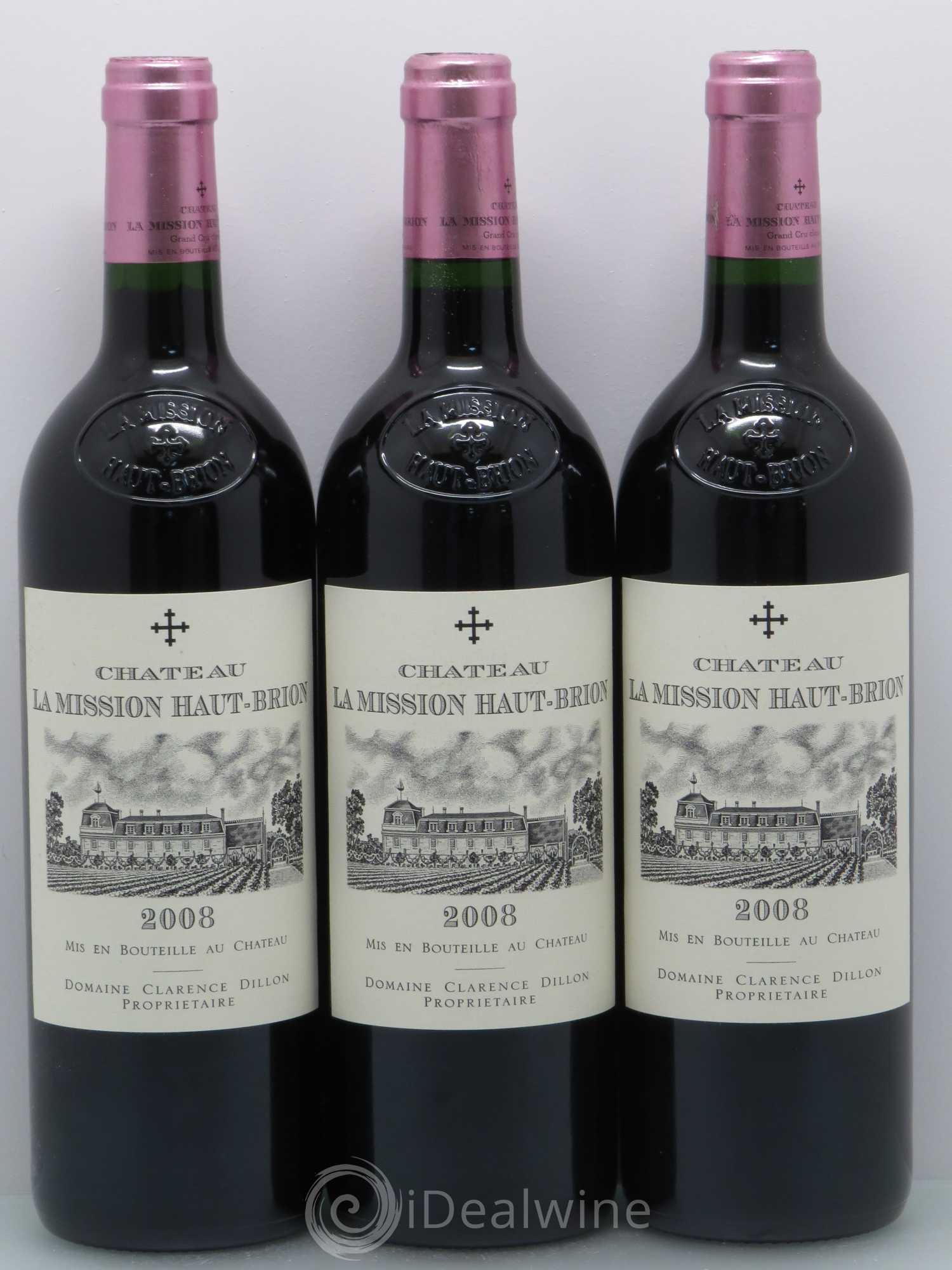 Château la Mission Haut-Brion Cru Classé de Graves 2008 - Lot de 12 bouteilles - 3