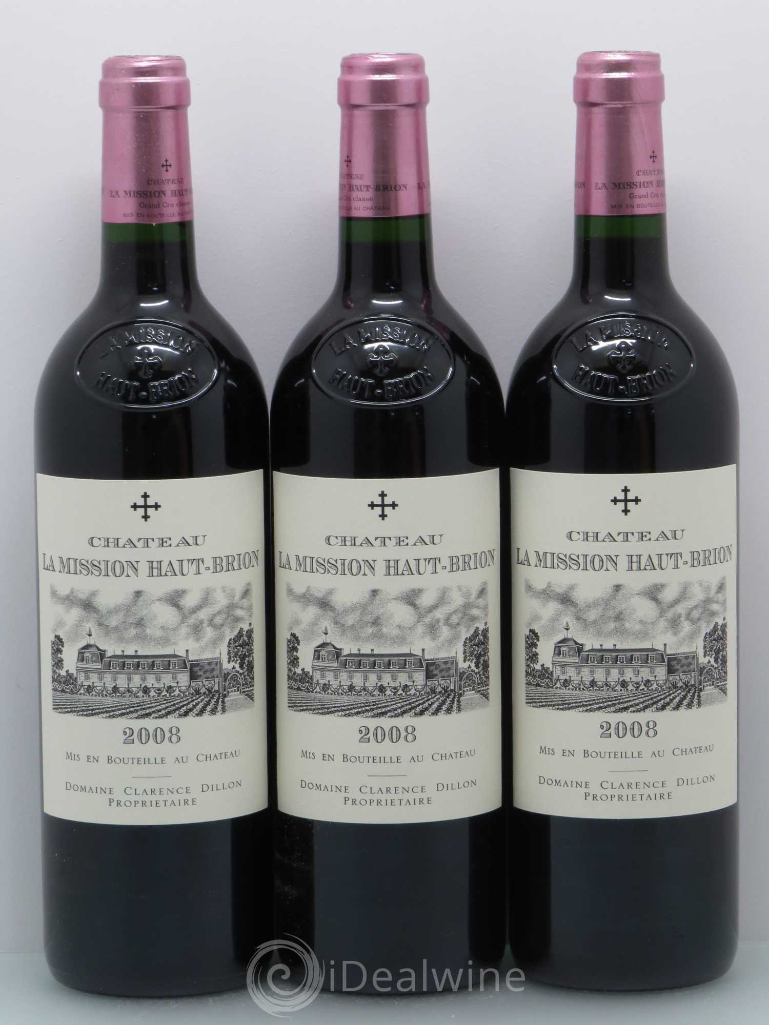 Château la Mission Haut-Brion Cru Classé de Graves 2008 - Lot de 12 bouteilles - 5