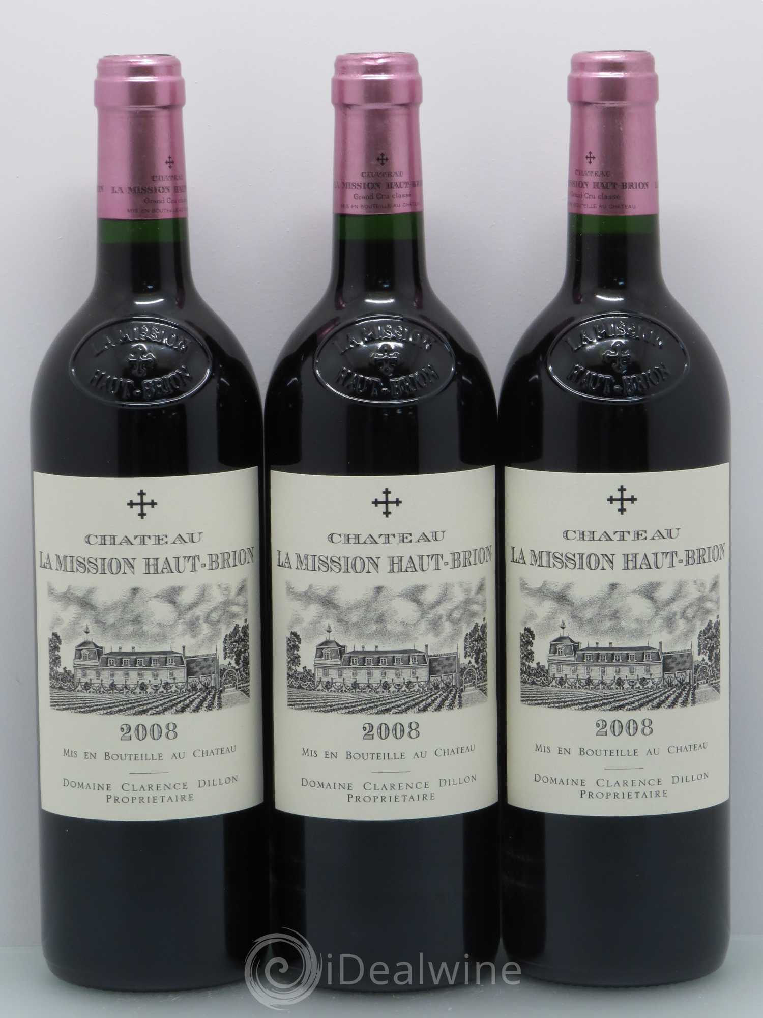 Château la Mission Haut-Brion Cru Classé de Graves 2008 - Lot de 12 bouteilles - 7