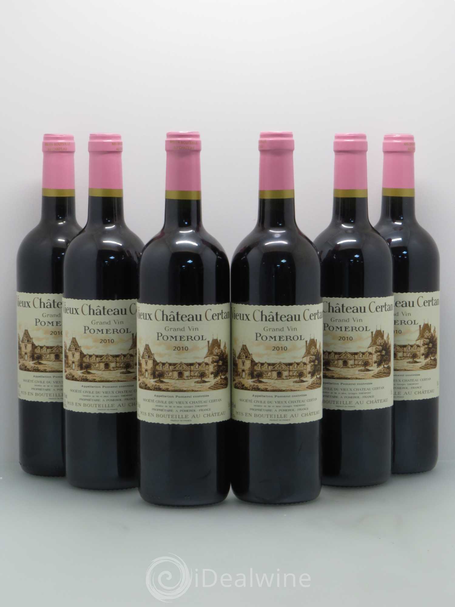 Vieux Château Certan 2010 - Lot de 6 bouteilles - 0