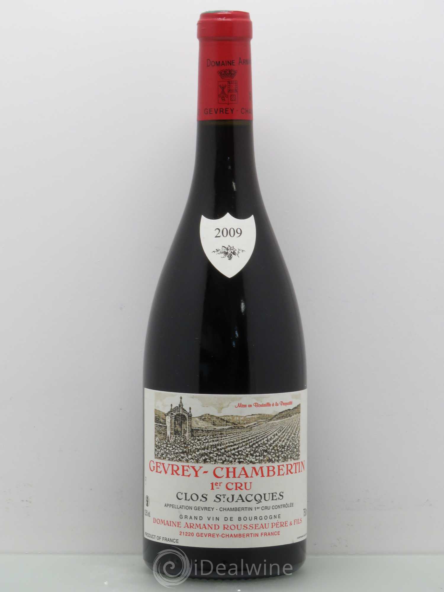 Gevrey-Chambertin 1er Cru Clos Saint-Jacques Armand Rousseau (Domaine) 2009 - Lot de 1 bouteille - 0