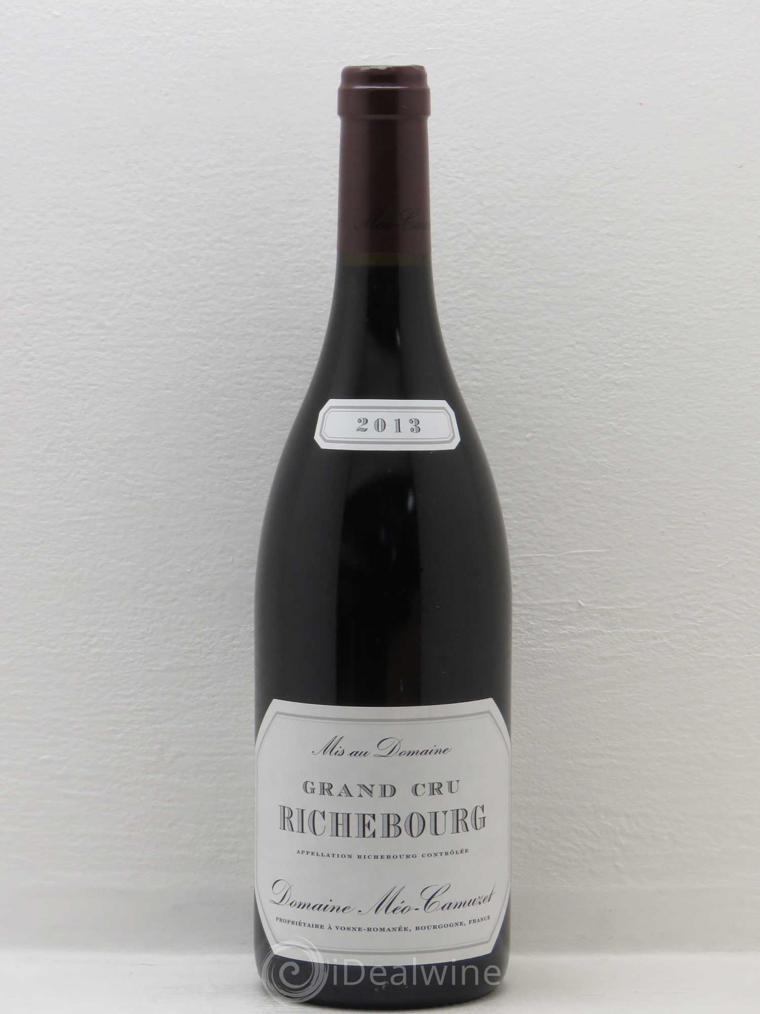Richebourg Grand Cru Méo-Camuzet (Domaine) 2013 - Lot de 1 bouteille - 0